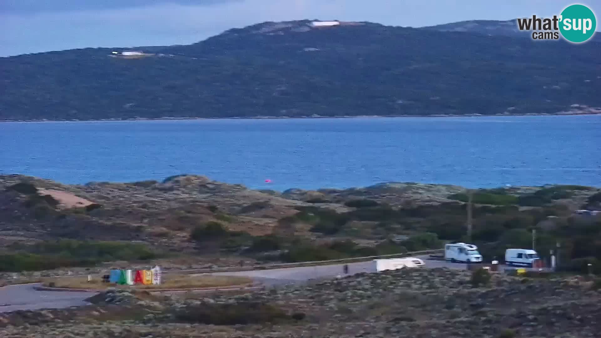 Livecam Porto Pollo plage Sardaigne webcam