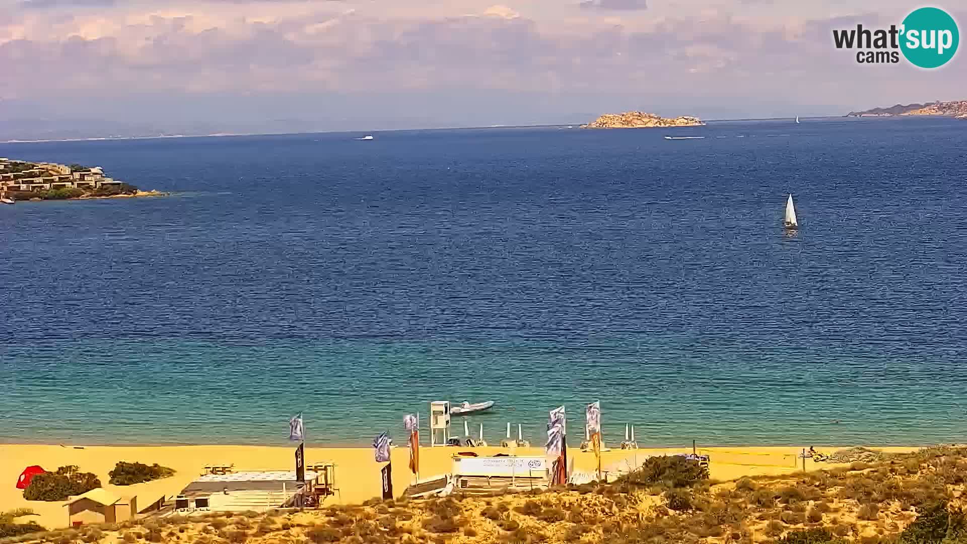 Web kamera plaža Porto Pollo Sardinija u živo