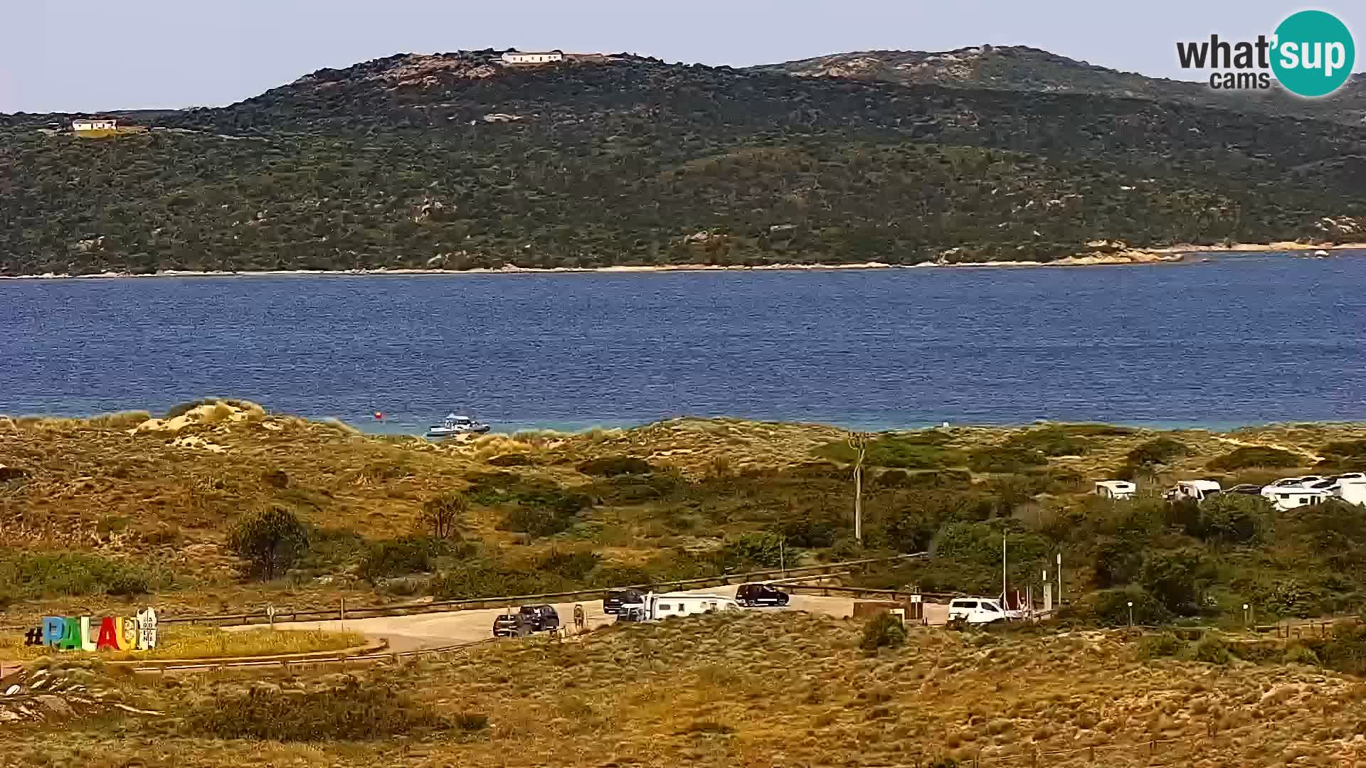 Live webcam Porto Pollo beach Sardinia livecam
