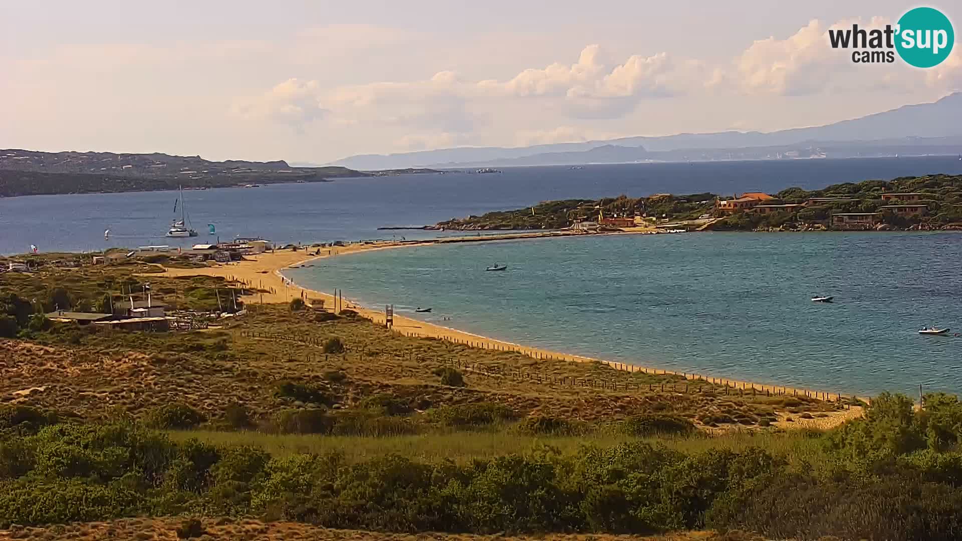 Web kamera plaža Porto Pollo Sardinija u živo