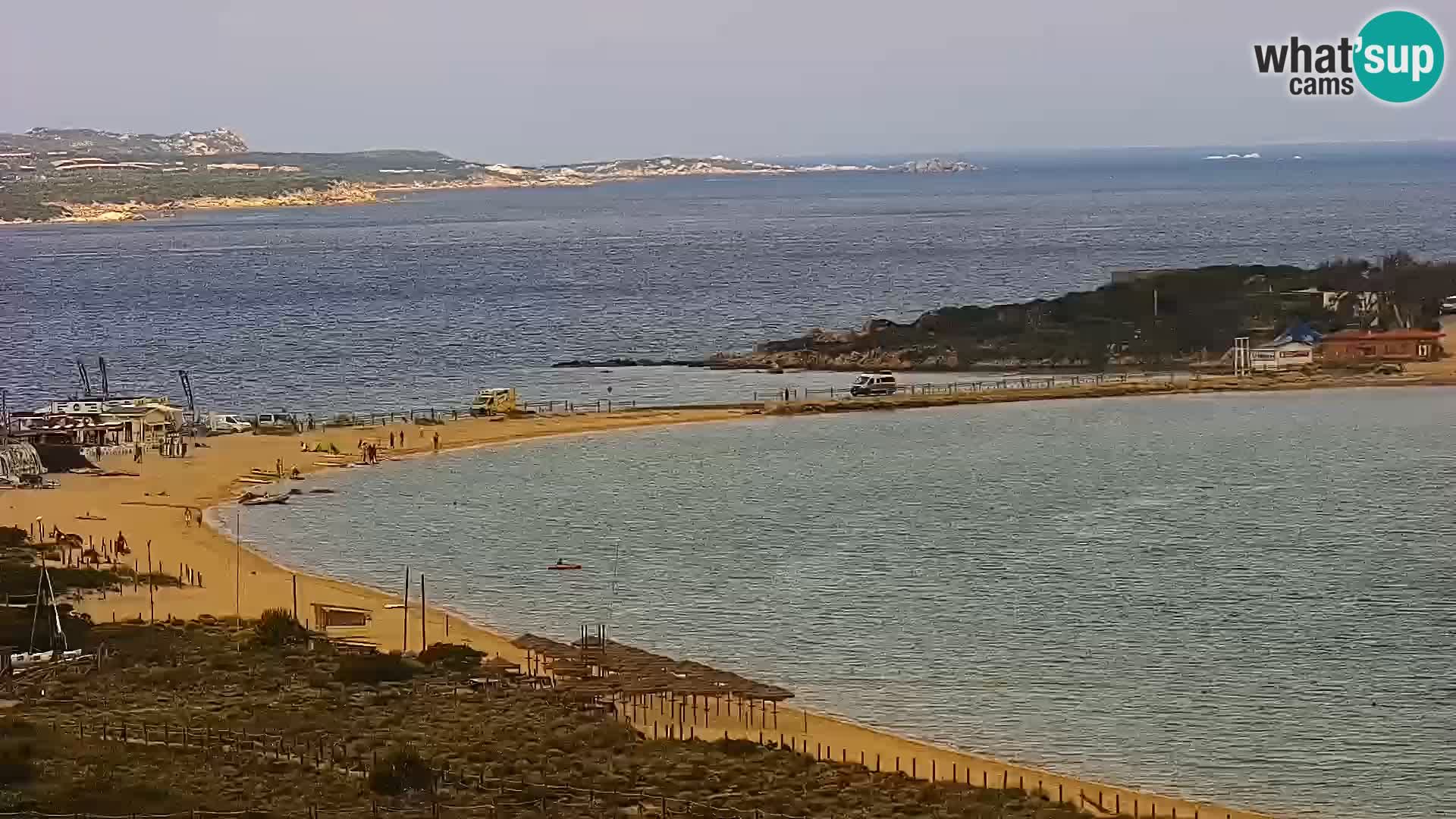 Webcam Porto Pollo spiaggia Sardegna livecam