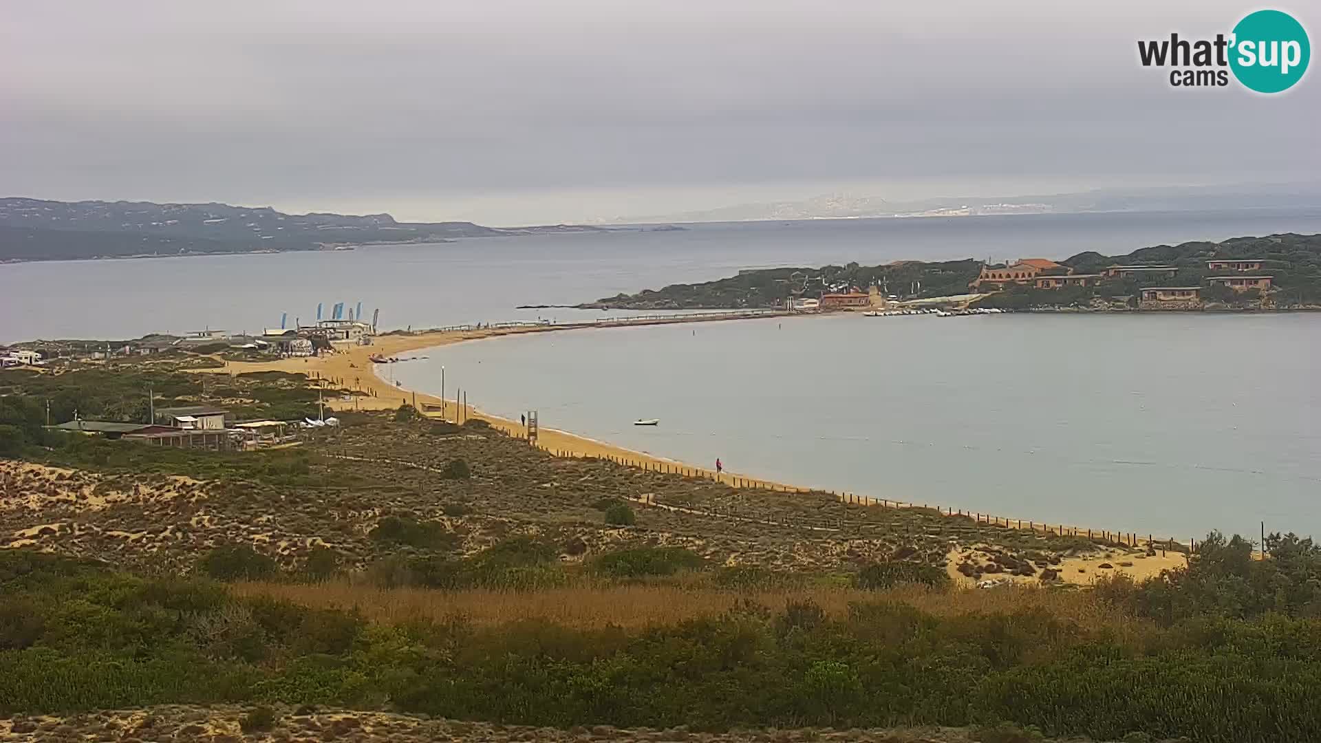 Spletna kamera plaža Porto Pollo Sardinija v živo