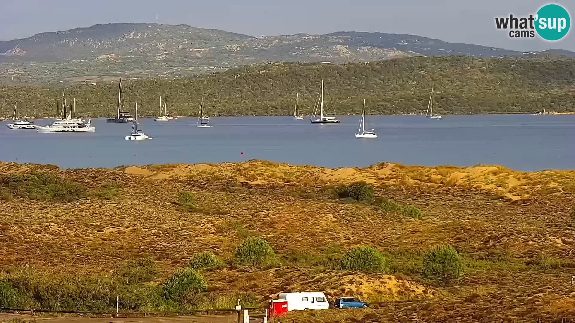 Webcam Porto Pollo le Dune | spiaggia Sardegna