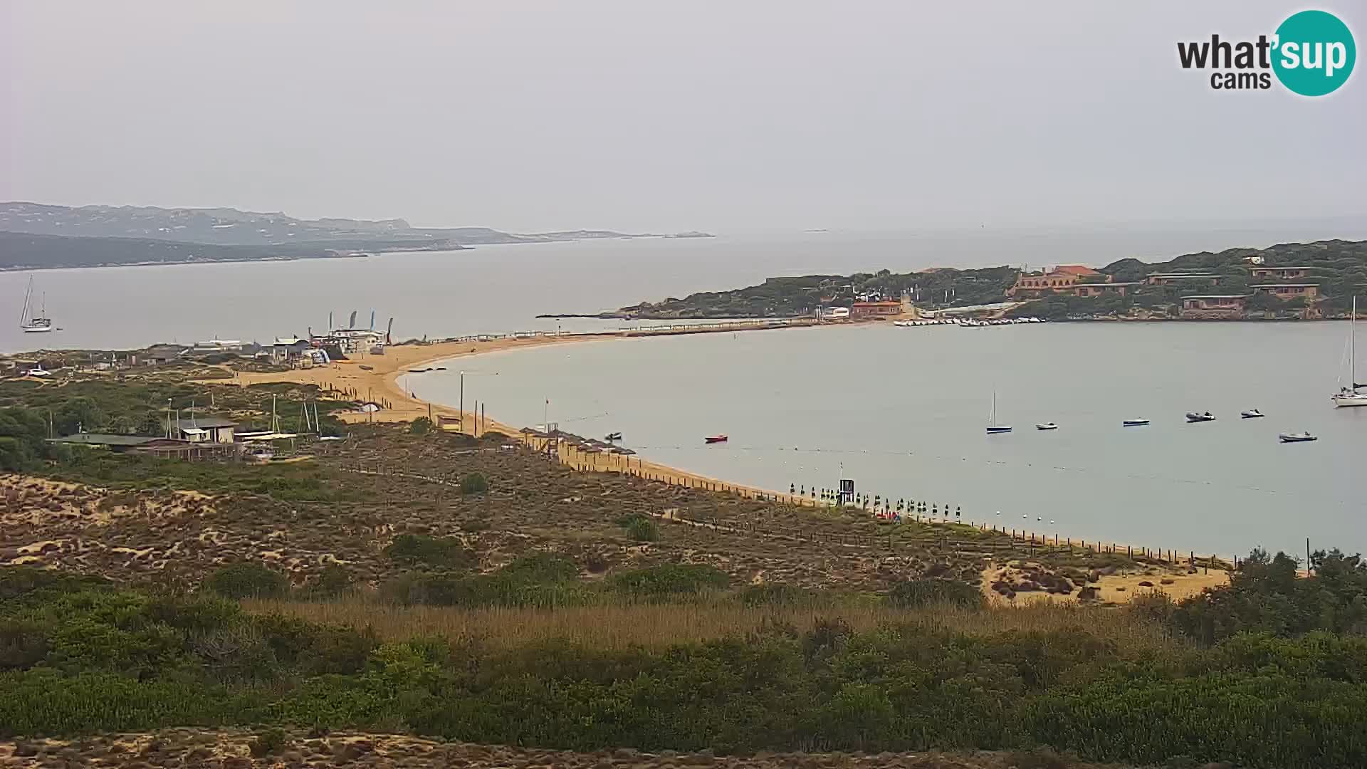 Webcam Strand Porto Pollo Sardinien live kamera