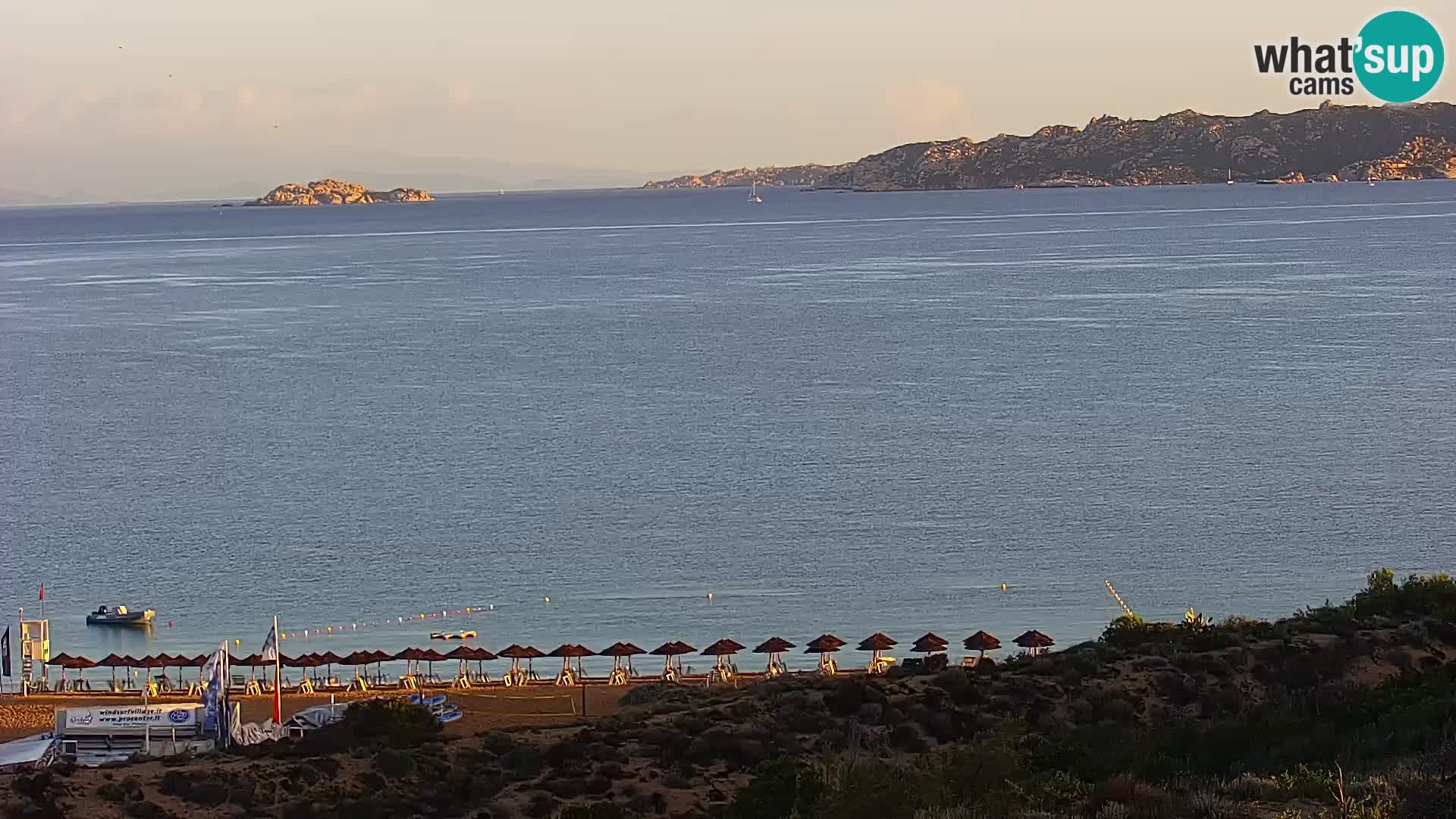 Live webcam Porto Pollo beach | Sardinia