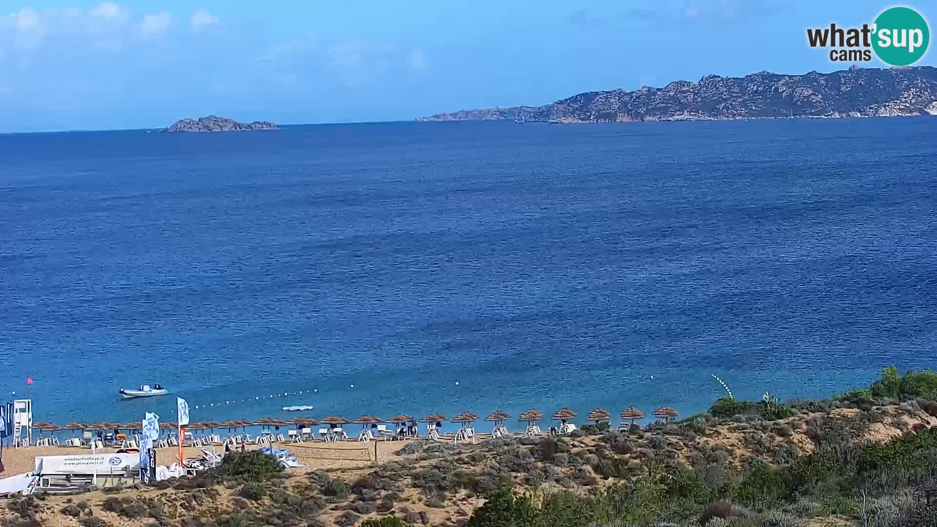 Live webcam Porto Pollo beach | Sardinia