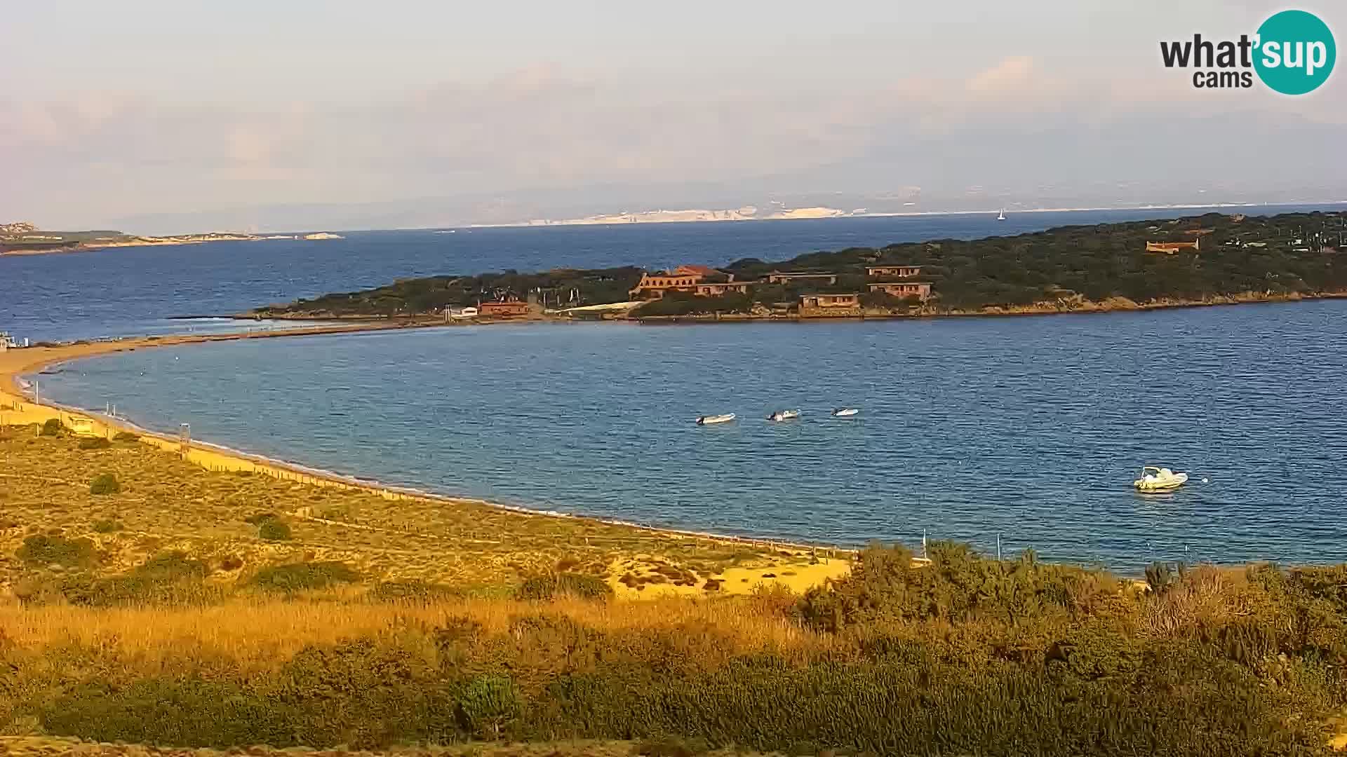 Spletna kamera plaža Porto Pollo Sardinija v živo