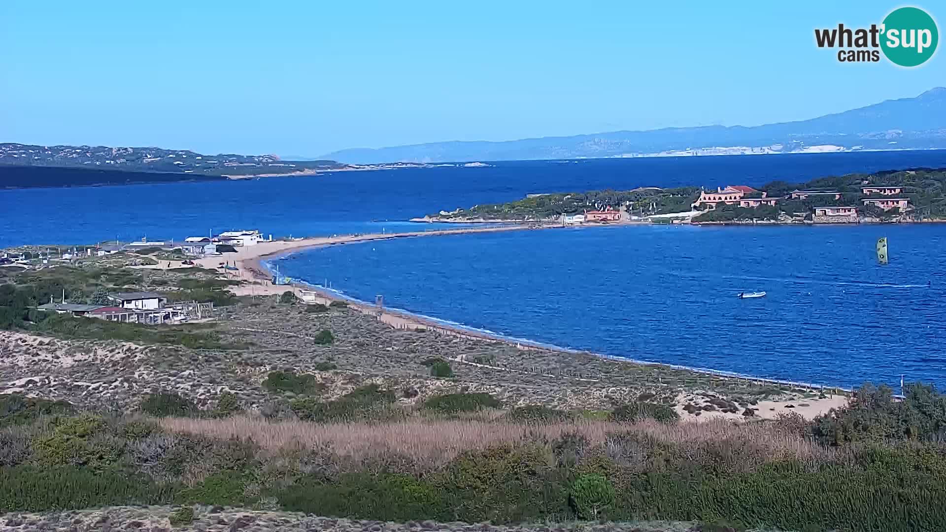 Webcam Porto Pollo spiaggia Sardegna livecam