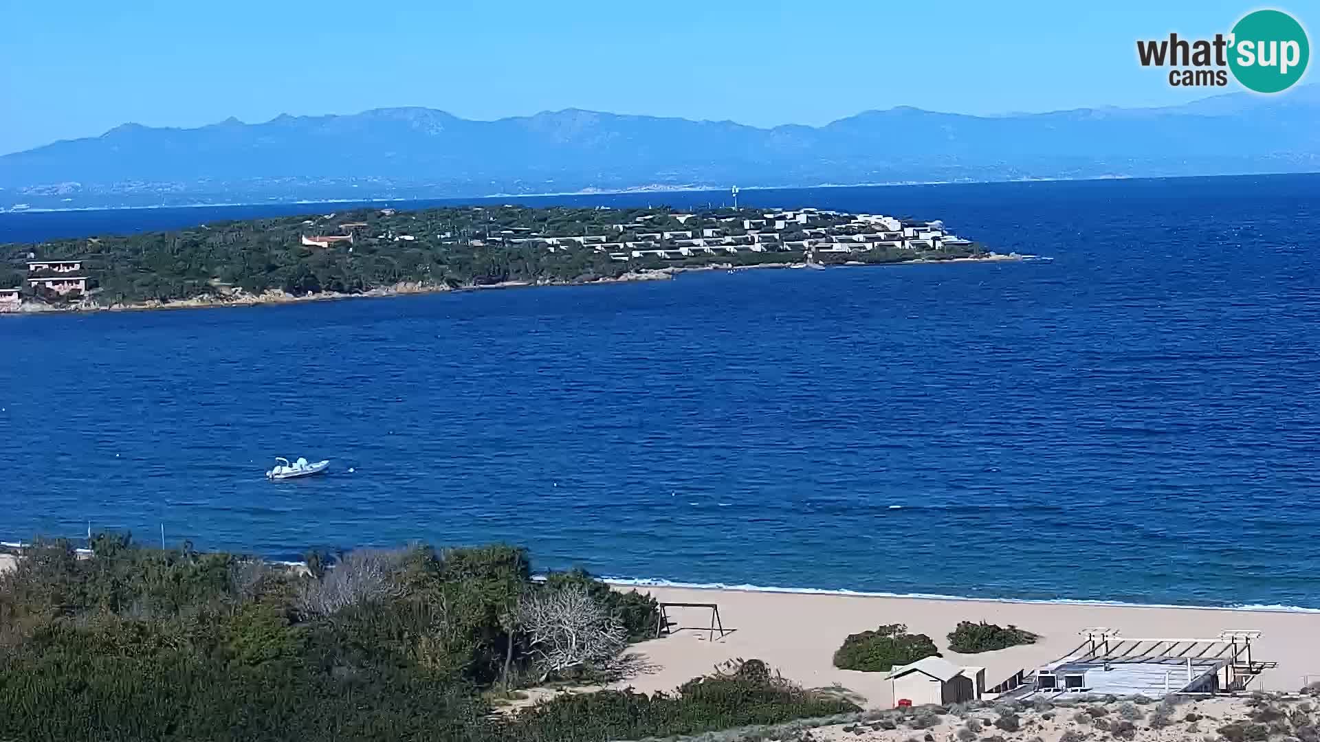 Live webcam Porto Pollo beach | Sardinia