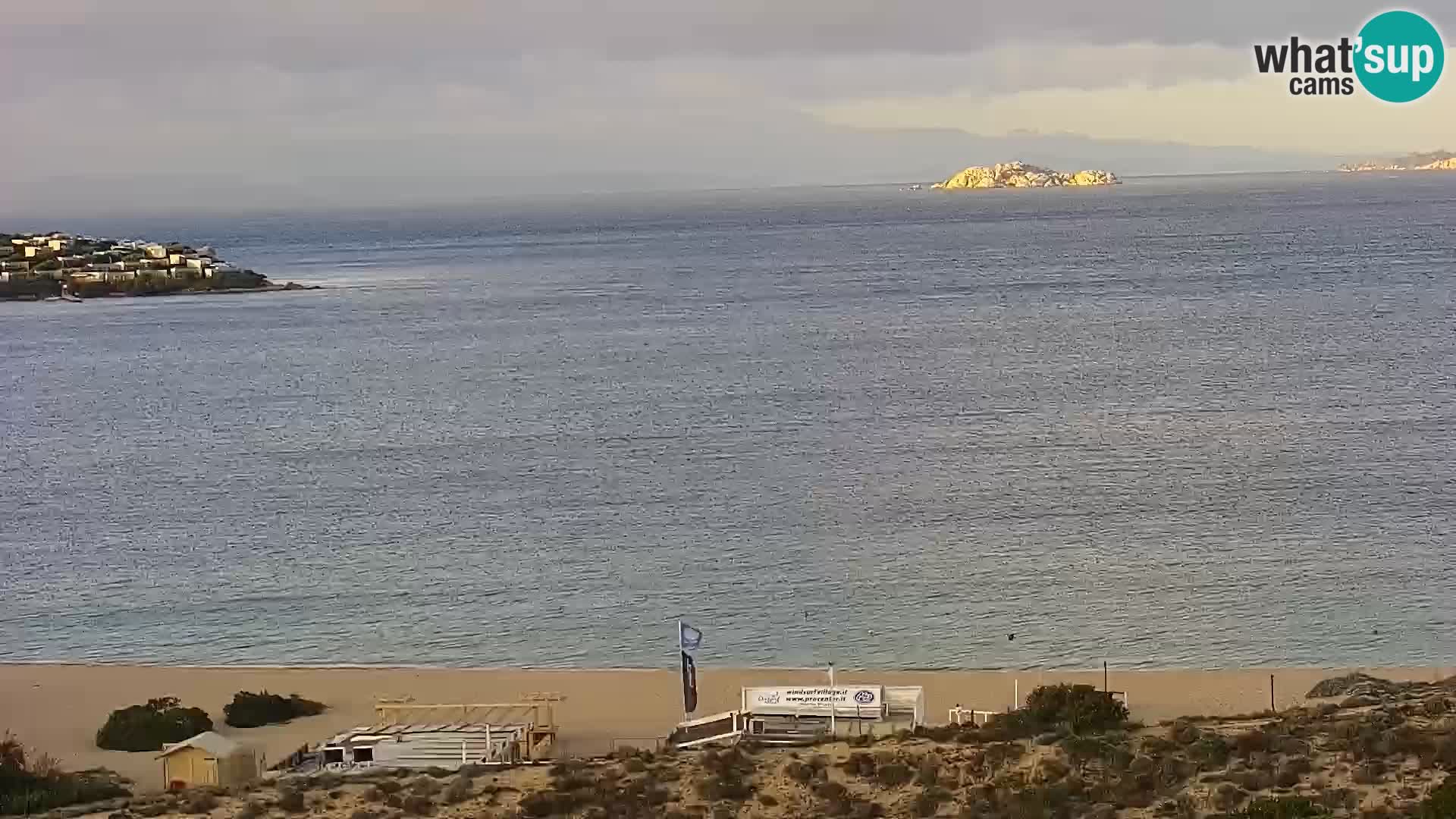 Webcam Porto Pollo le Dune | spiaggia Sardegna