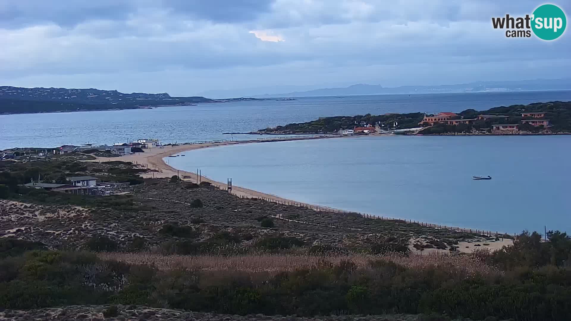 Livecam Porto Pollo plage Sardaigne webcam