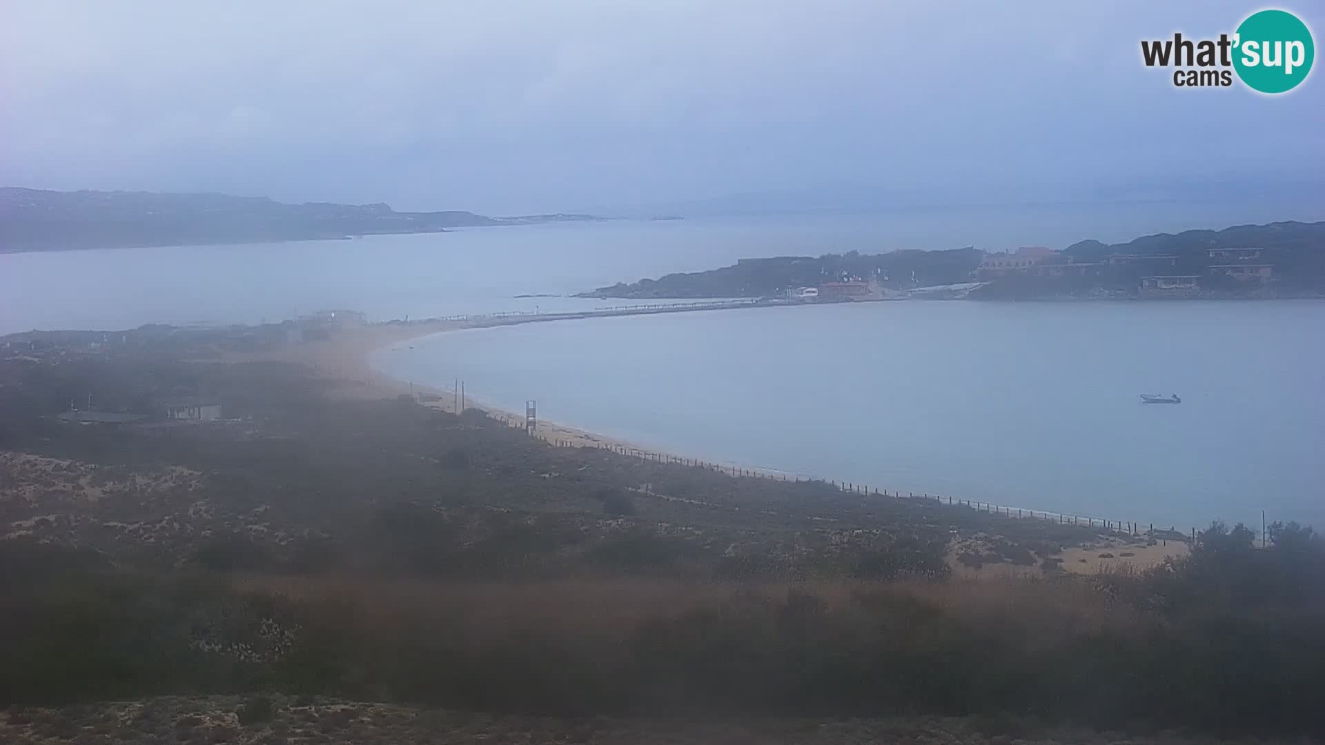 Spletna kamera plaža Porto Pollo Sardinija v živo