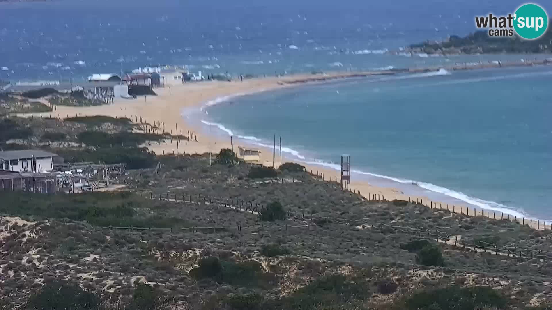 Spletna kamera plaža Porto Pollo Sardinija v živo