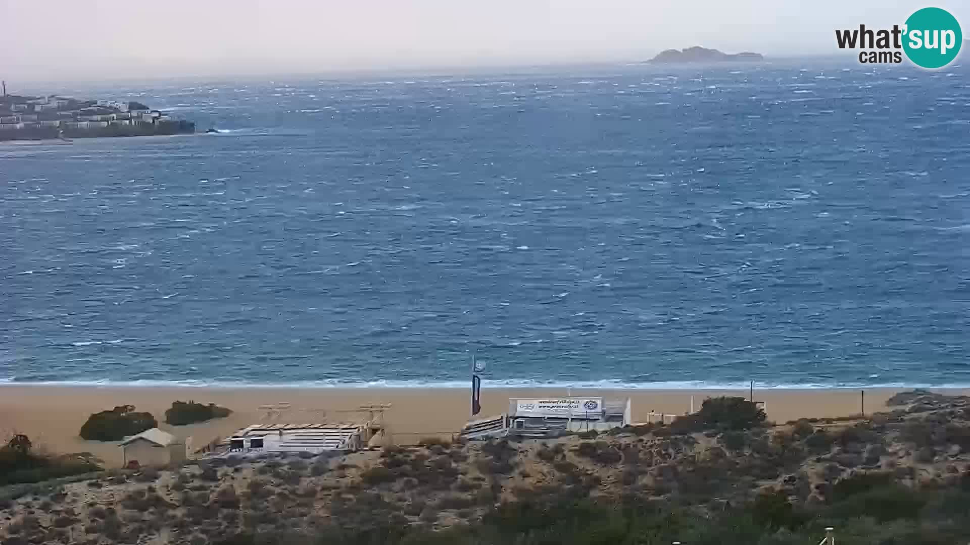 Camera en vivo Porto Pollo playa Cerdeña