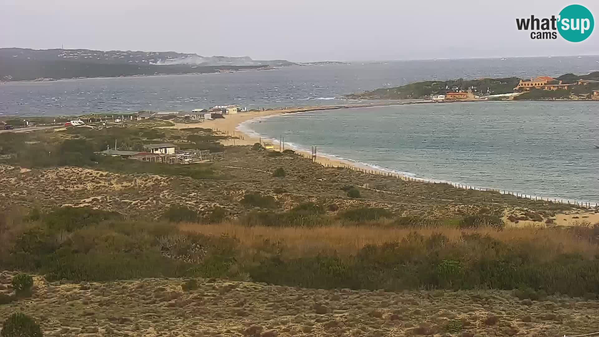 Webcam Strand Porto Pollo Sardinien live kamera