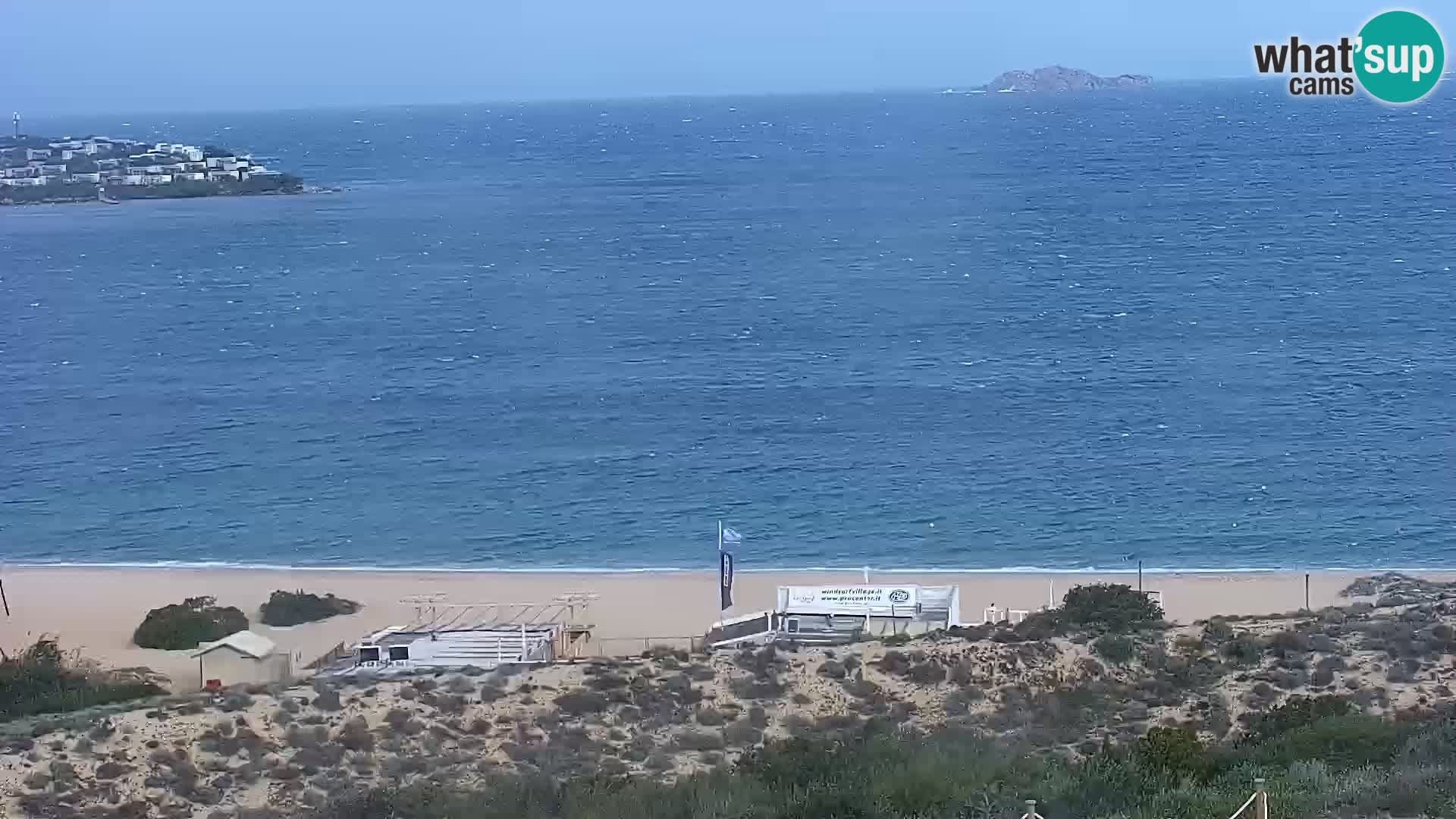 Webcam Porto Pollo le Dune | spiaggia Sardegna