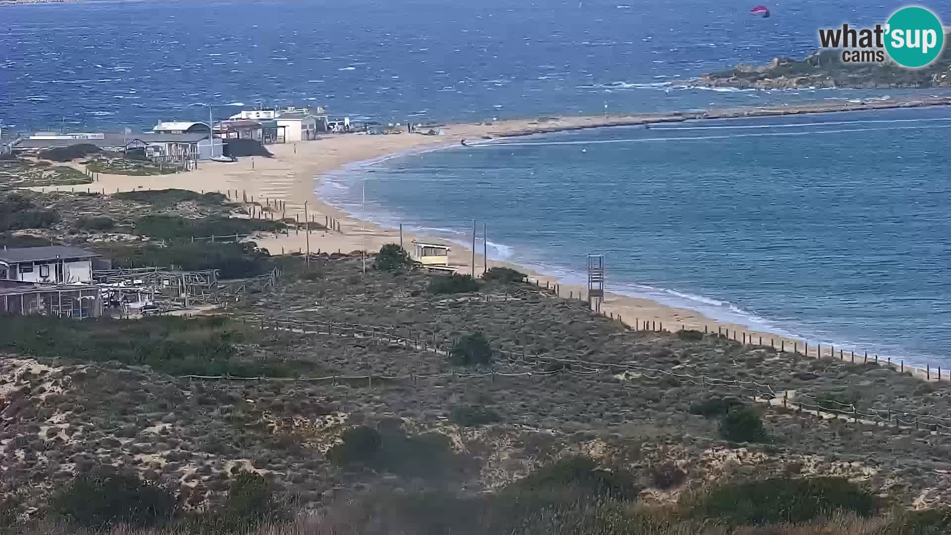 Spletna kamera plaža Porto Pollo Sardinija v živo