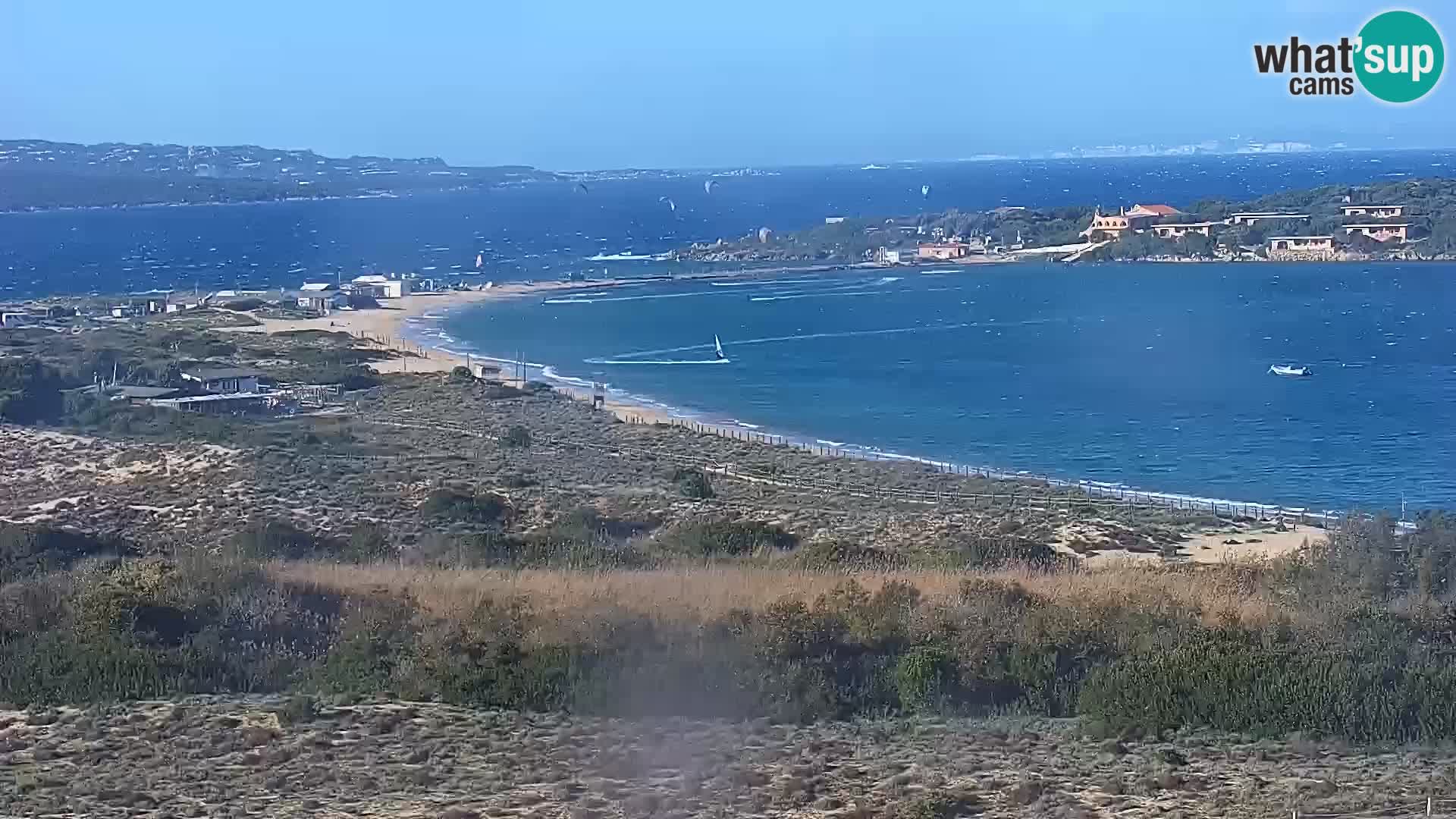 Spletna kamera plaža Porto Pollo Sardinija v živo