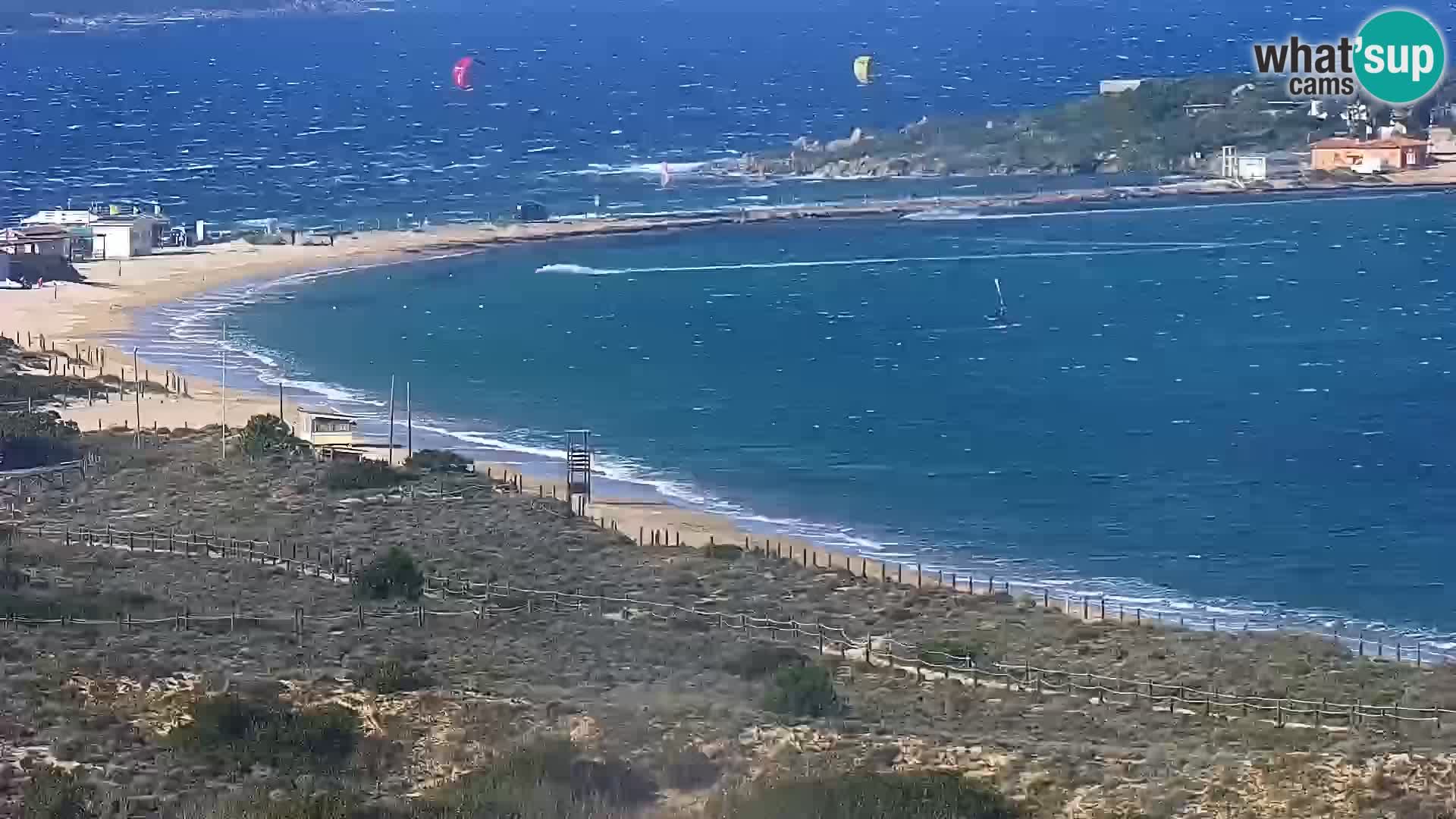 Webcam Strand Porto Pollo Sardinien live kamera