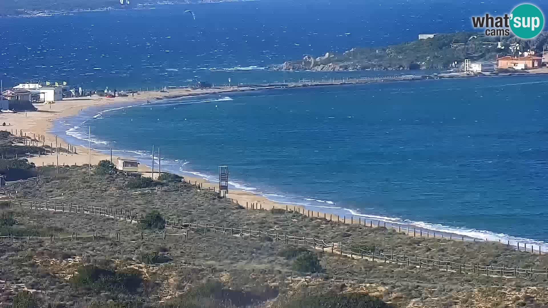 Webcam Strand Porto Pollo Sardinien live kamera