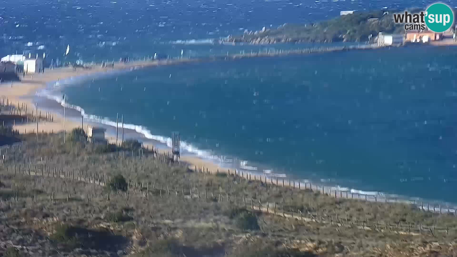 Camera en vivo Porto Pollo playa Cerdeña