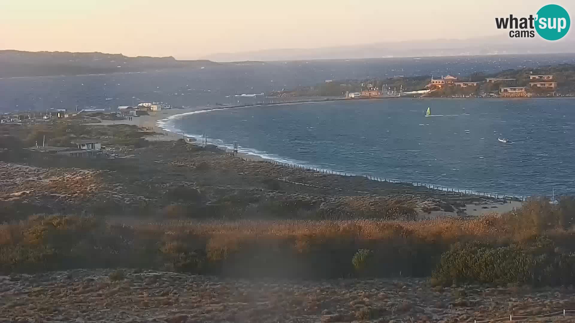 Spletna kamera plaža Porto Pollo Sardinija v živo