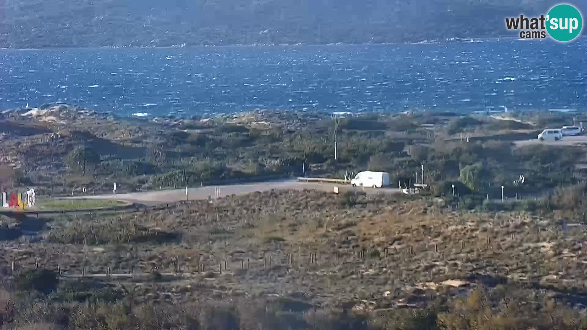 Camera en vivo Porto Pollo playa Cerdeña