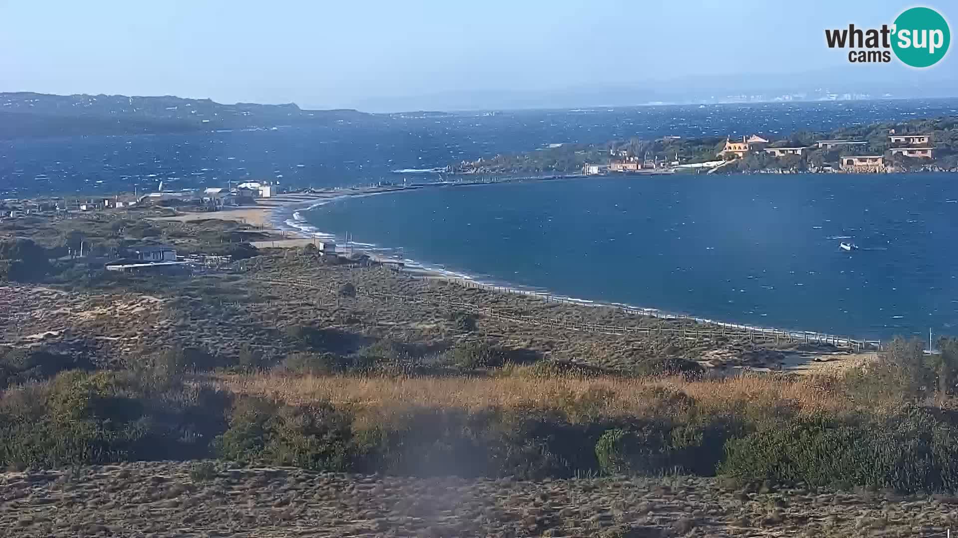 Webcam Strand Porto Pollo Sardinien live kamera