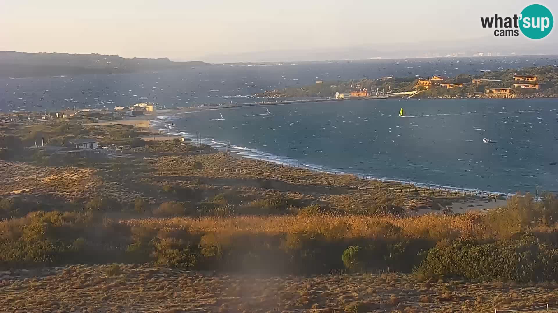 Spletna kamera plaža Porto Pollo Sardinija v živo