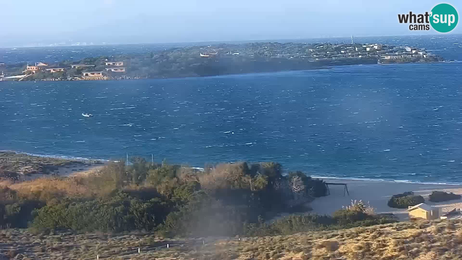 Webcam Porto Pollo le Dune | spiaggia Sardegna