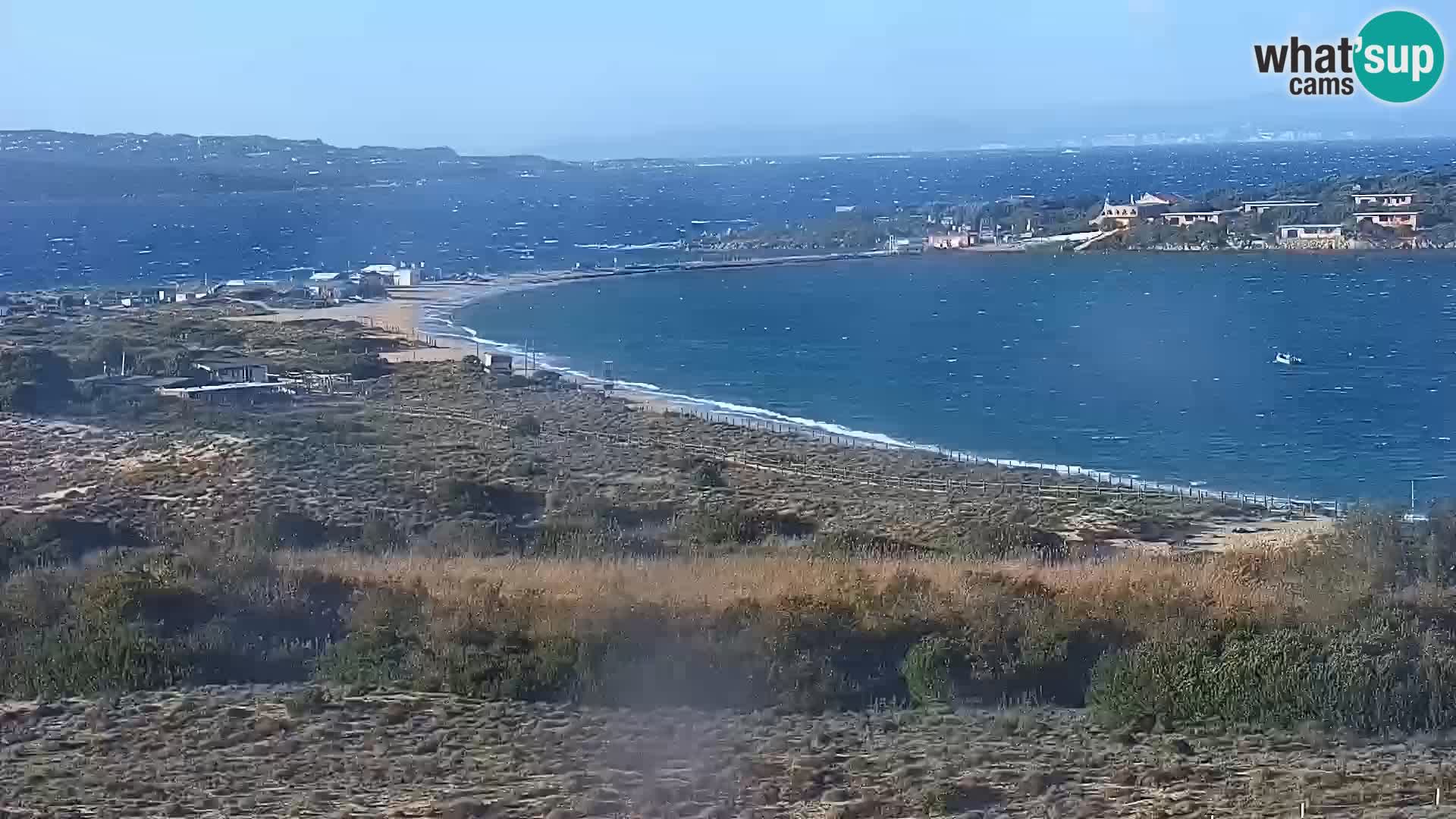 Spletna kamera plaža Porto Pollo Sardinija v živo