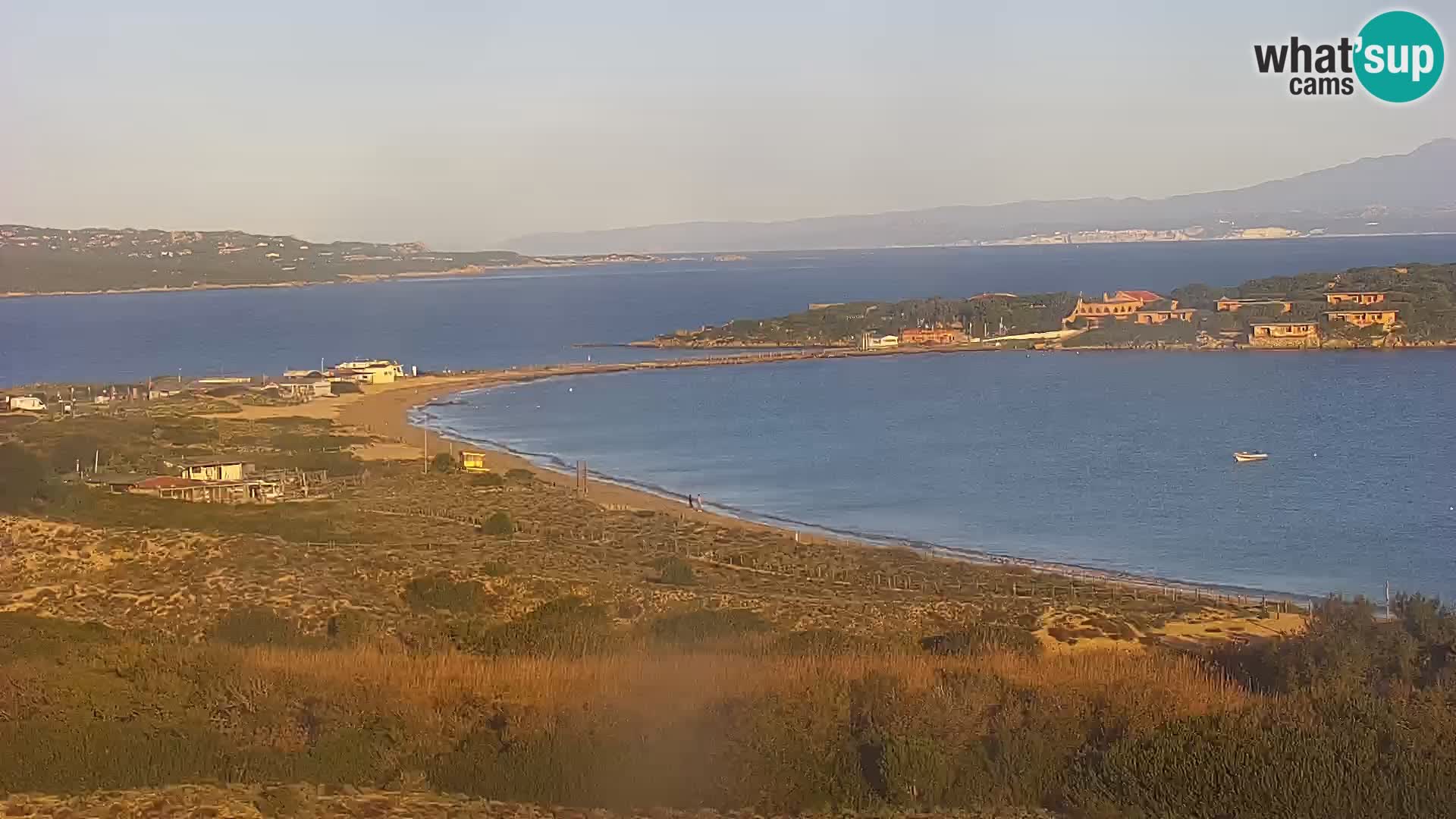 Webcam Strand Porto Pollo Sardinien live kamera