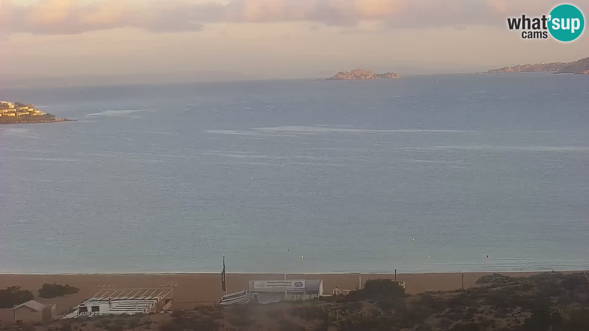 Webcam Porto Pollo le Dune | spiaggia Sardegna