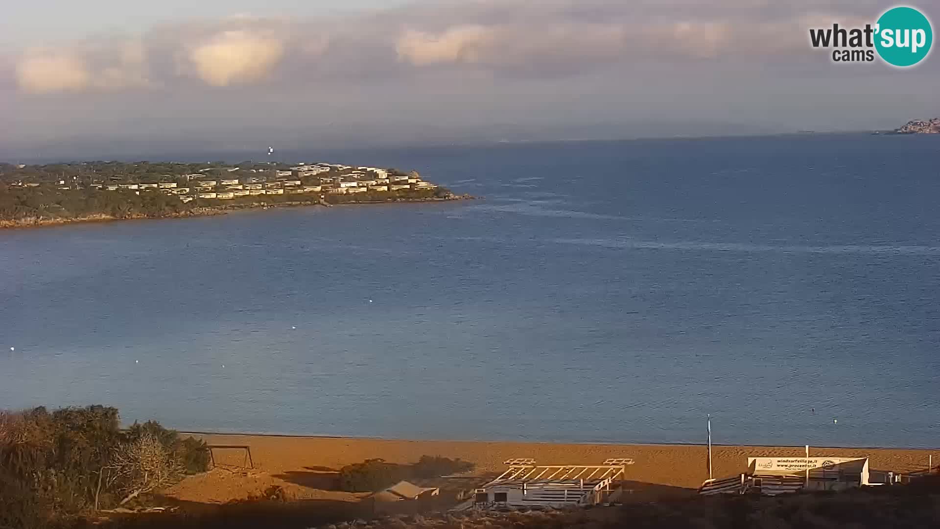 Webcam Porto Pollo le Dune | spiaggia Sardegna