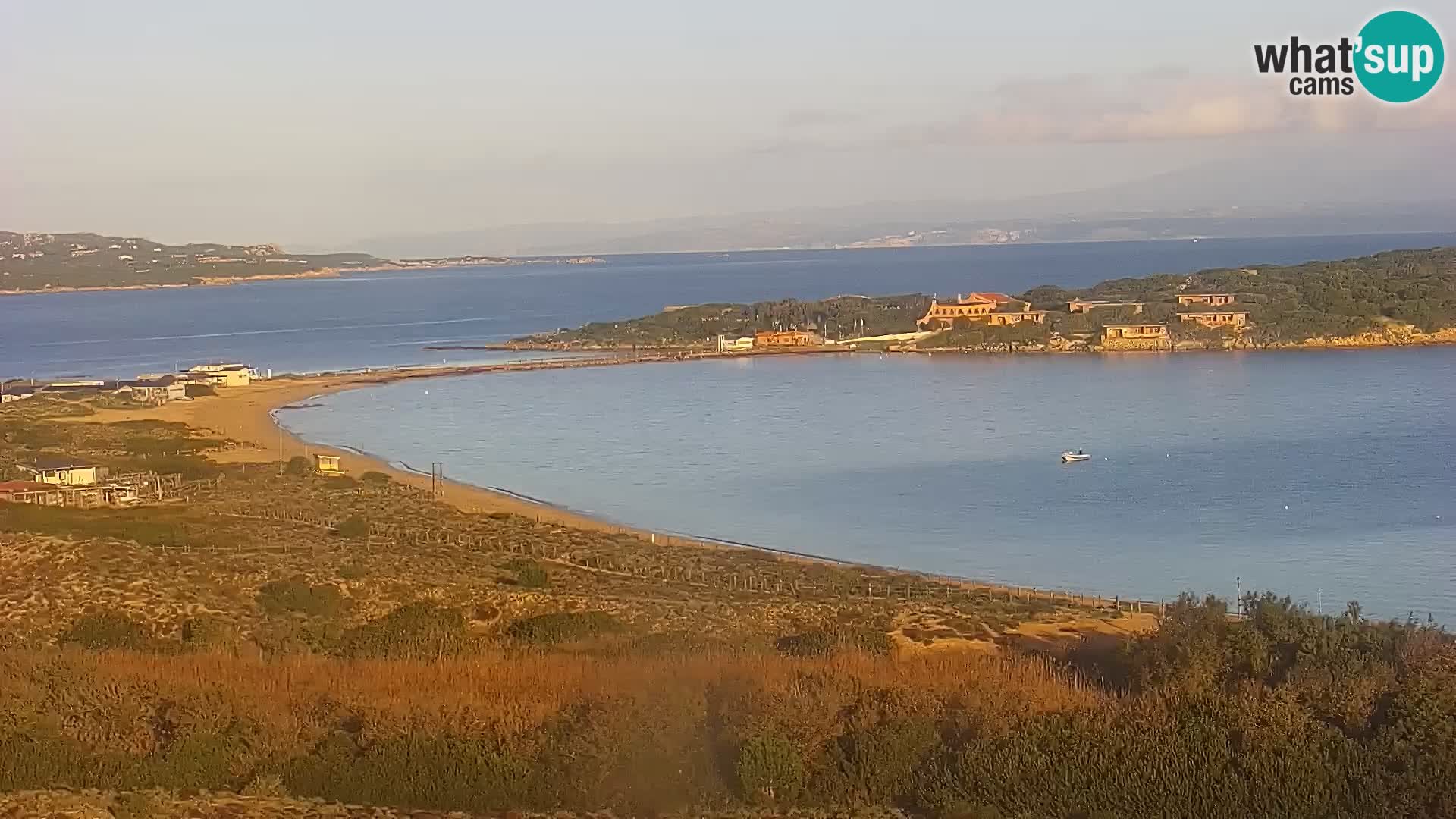 Spletna kamera plaža Porto Pollo Sardinija v živo