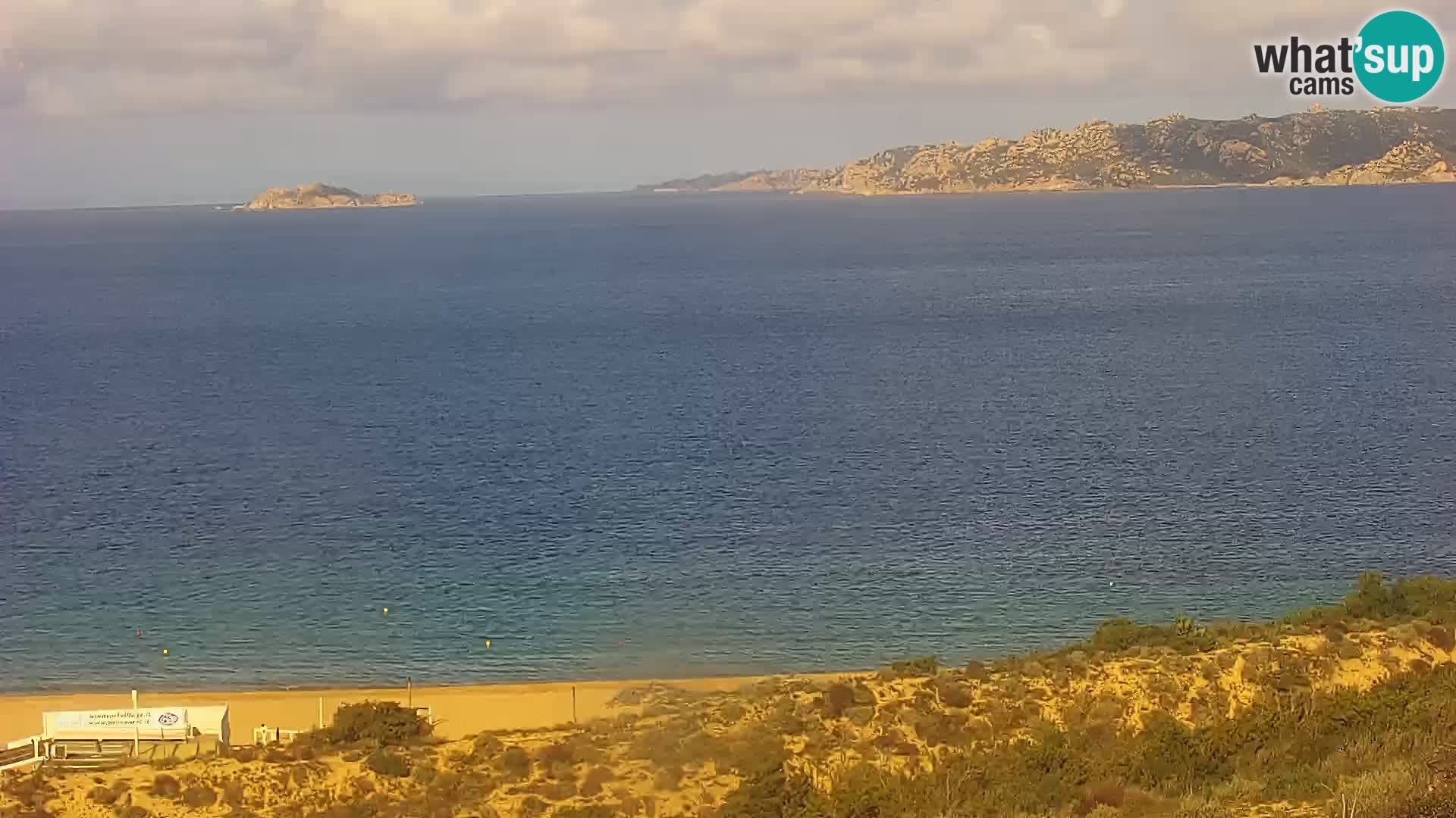 Spletna kamera plaža Porto Pollo Sardinija v živo