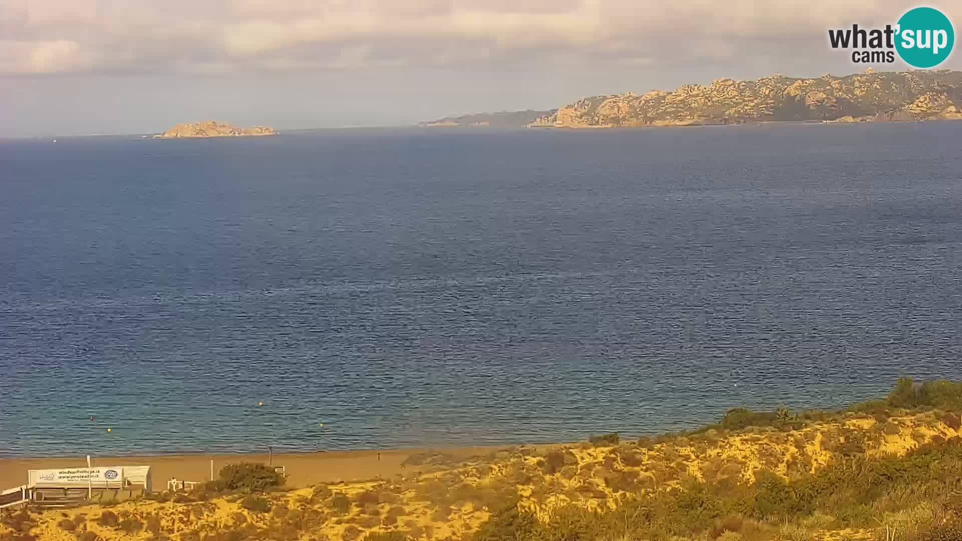 Spletna kamera plaža Porto Pollo Sardinija v živo