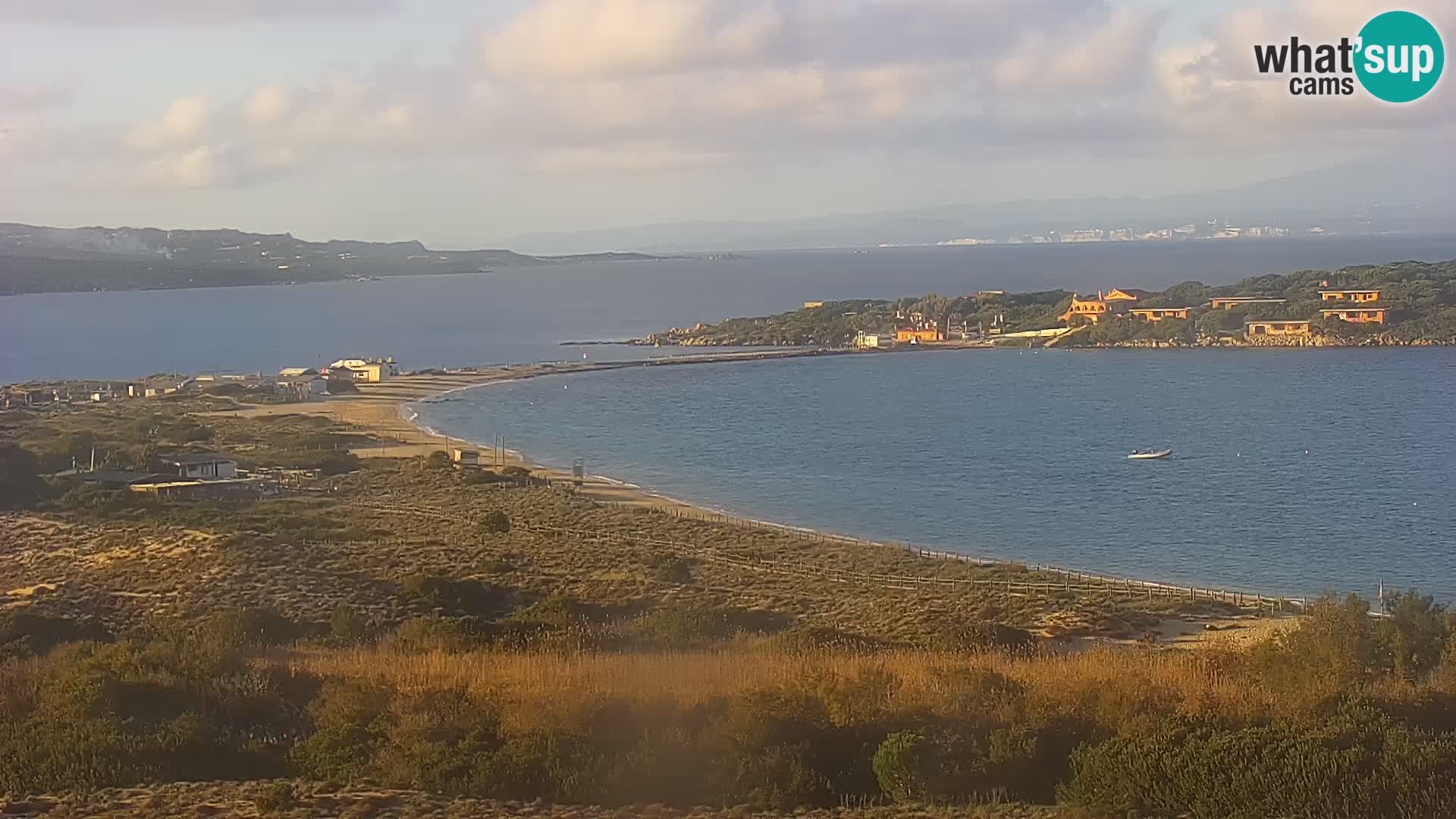 Webcam Porto Pollo le Dune | spiaggia Sardegna