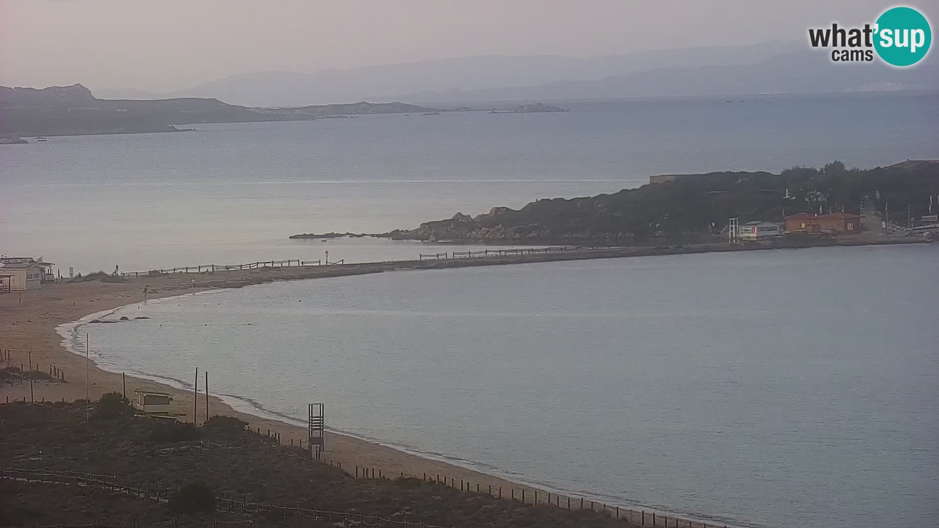 Webcam Porto Pollo le Dune | spiaggia Sardegna