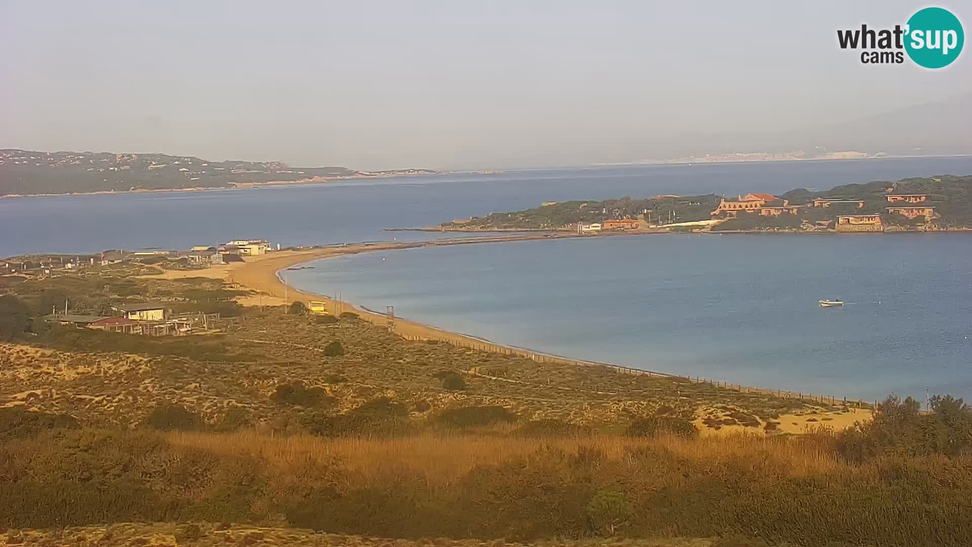 Spletna kamera plaža Porto Pollo Sardinija v živo