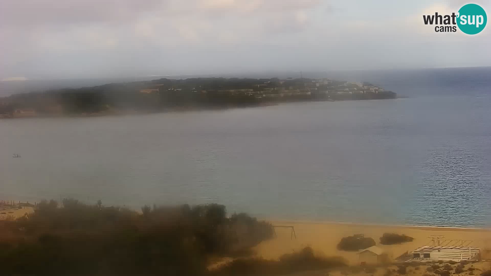 Webcam Porto Pollo le Dune | spiaggia Sardegna