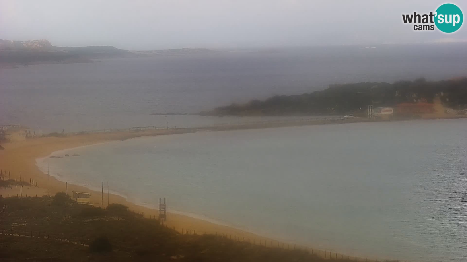 Spletna kamera plaža Porto Pollo Sardinija v živo