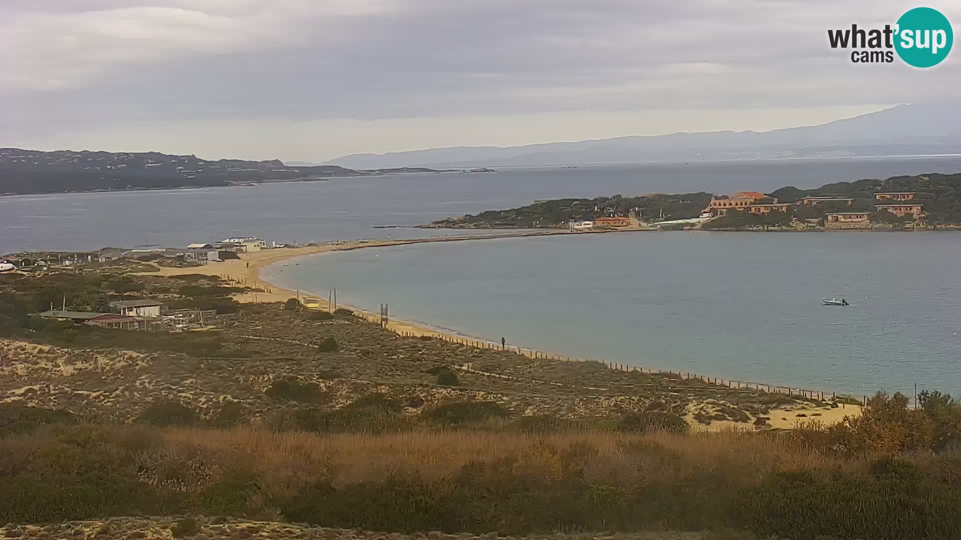 Webcam Strand Porto Pollo Sardinien live kamera