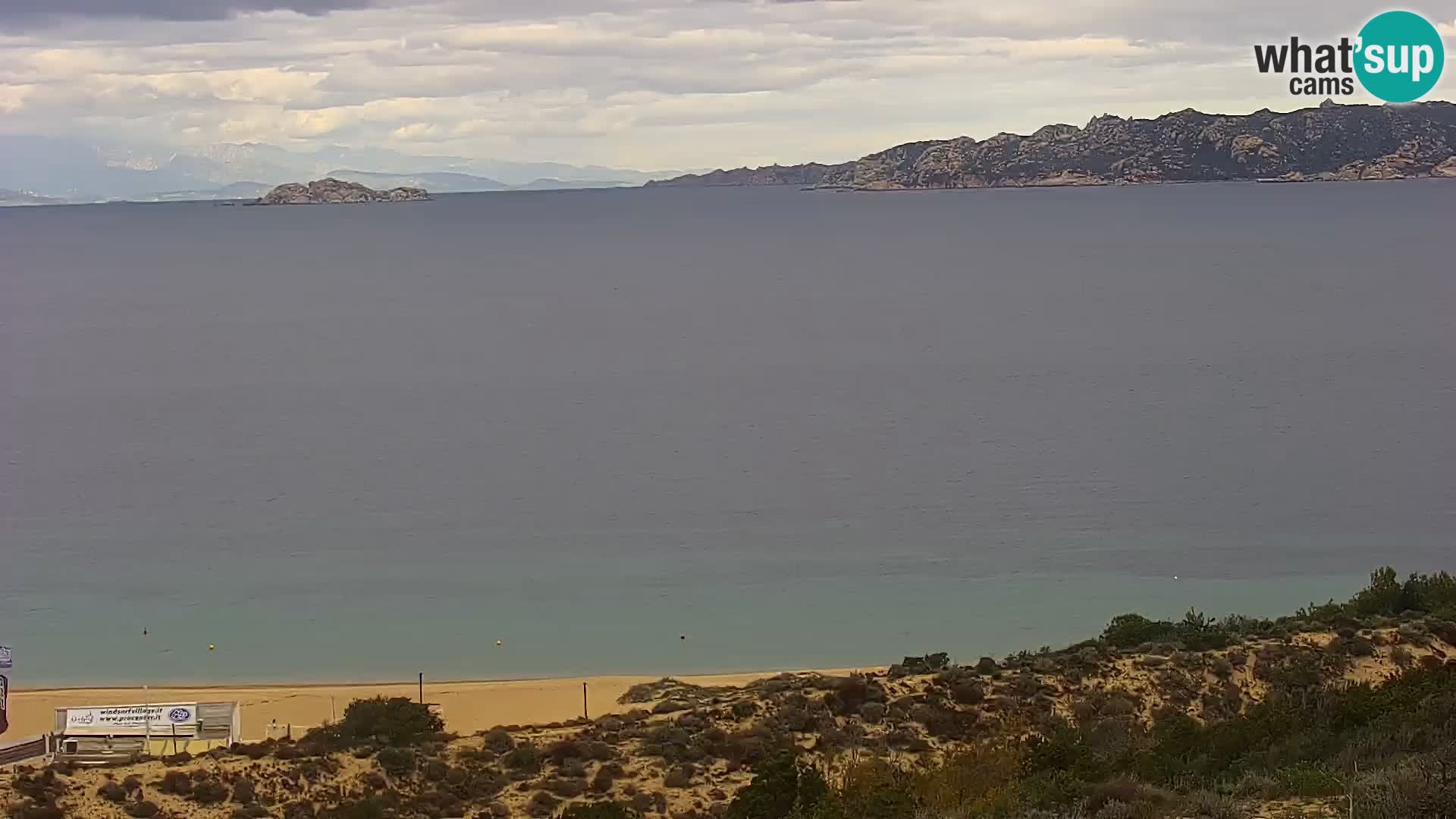 Webcam Porto Pollo le Dune | spiaggia Sardegna