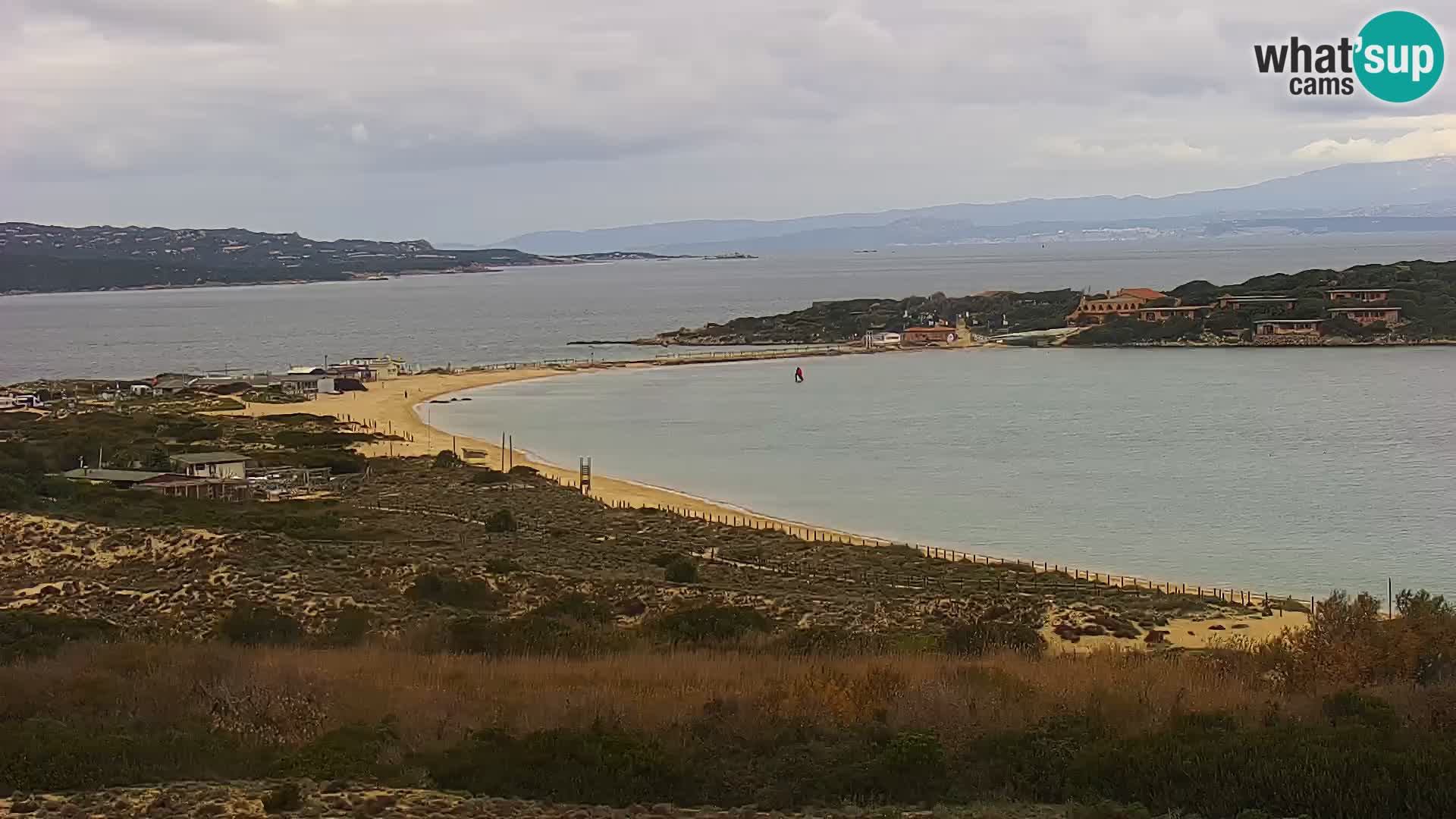 Spletna kamera plaža Porto Pollo Sardinija v živo