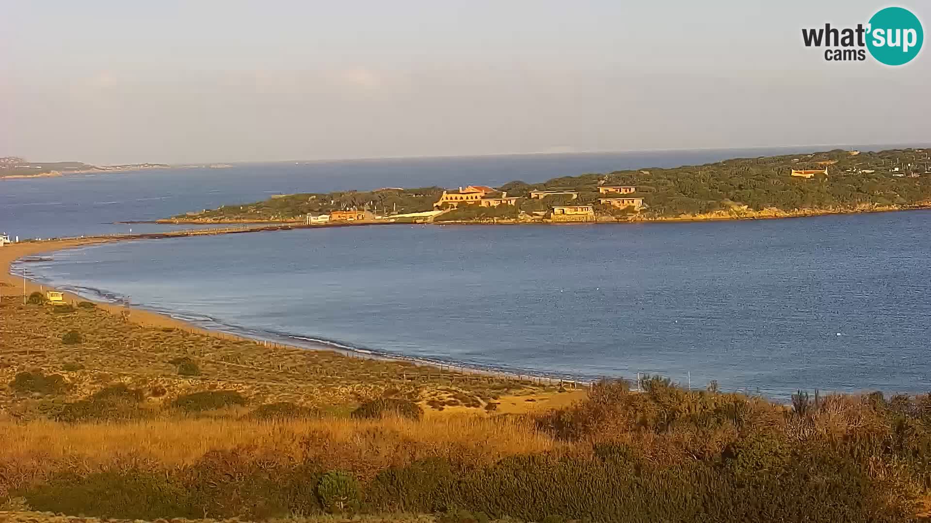 Live webcam Porto Pollo beach Sardinia livecam