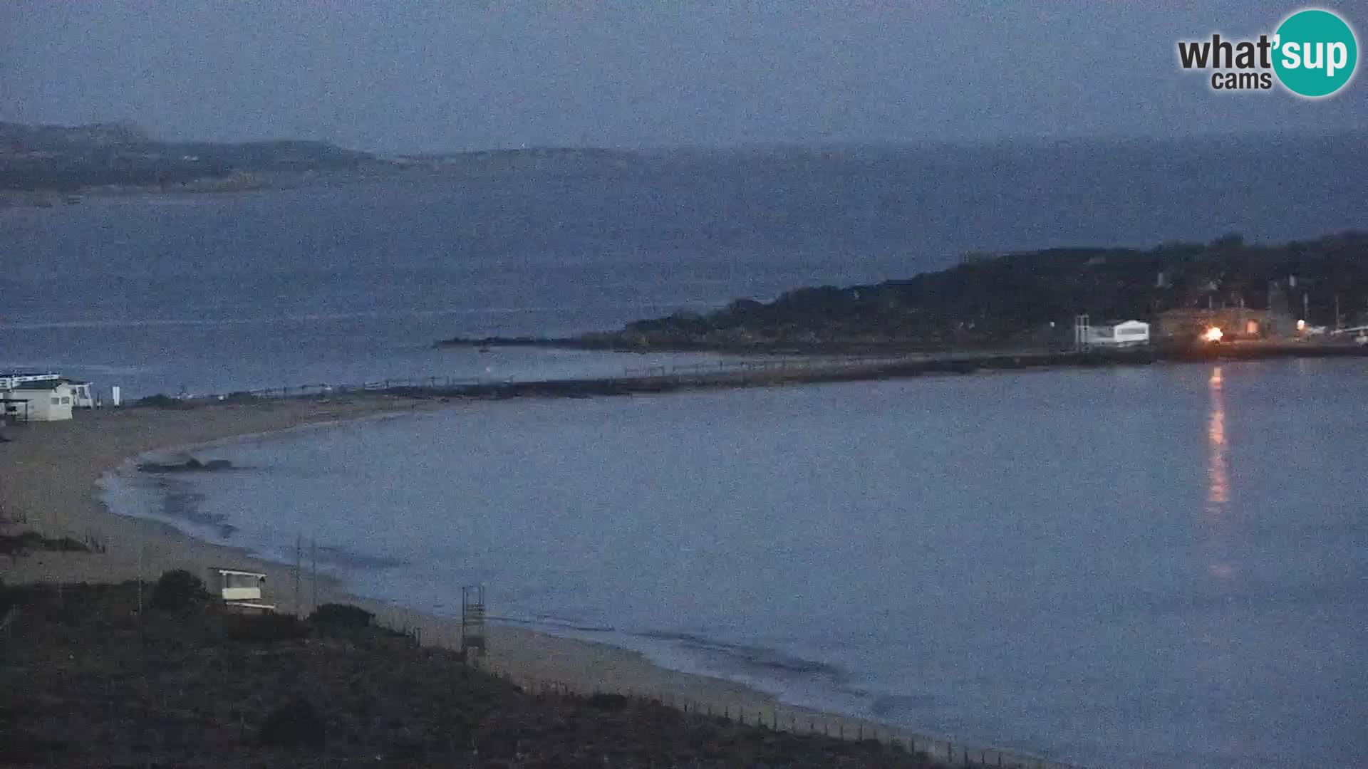 Spletna kamera plaža Porto Pollo Sardinija v živo