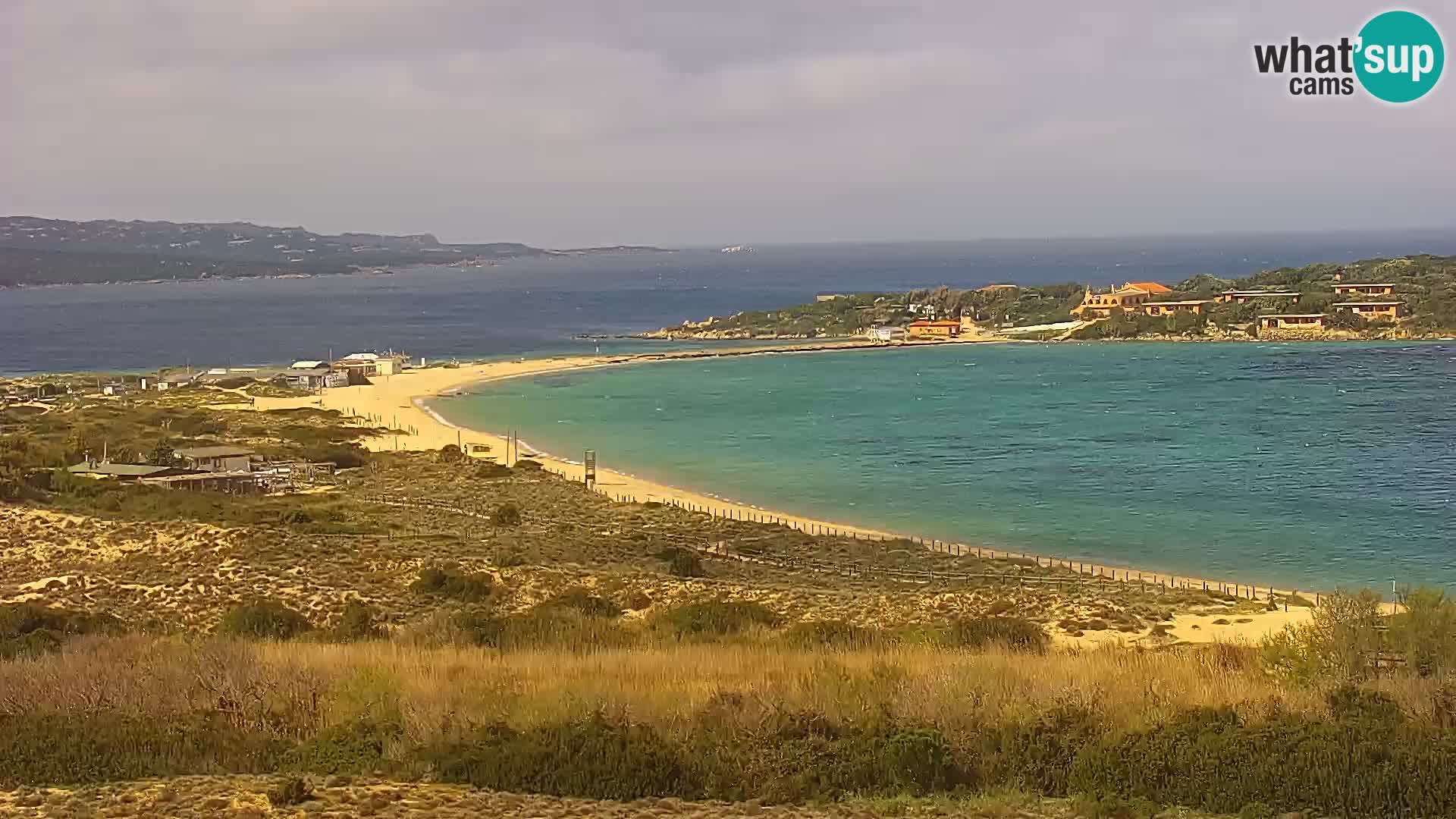 Spletna kamera plaža Porto Pollo Sardinija v živo