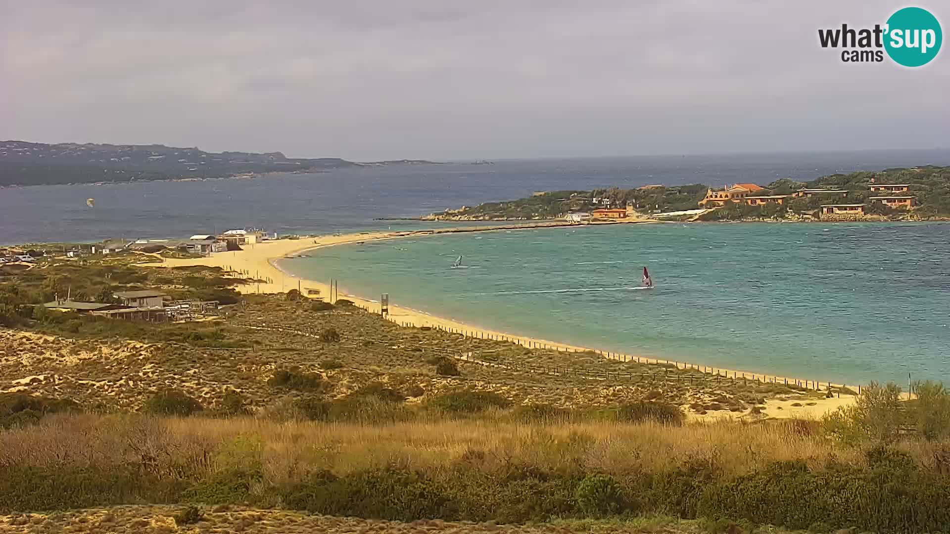 Webcam Strand Porto Pollo Sardinien live kamera