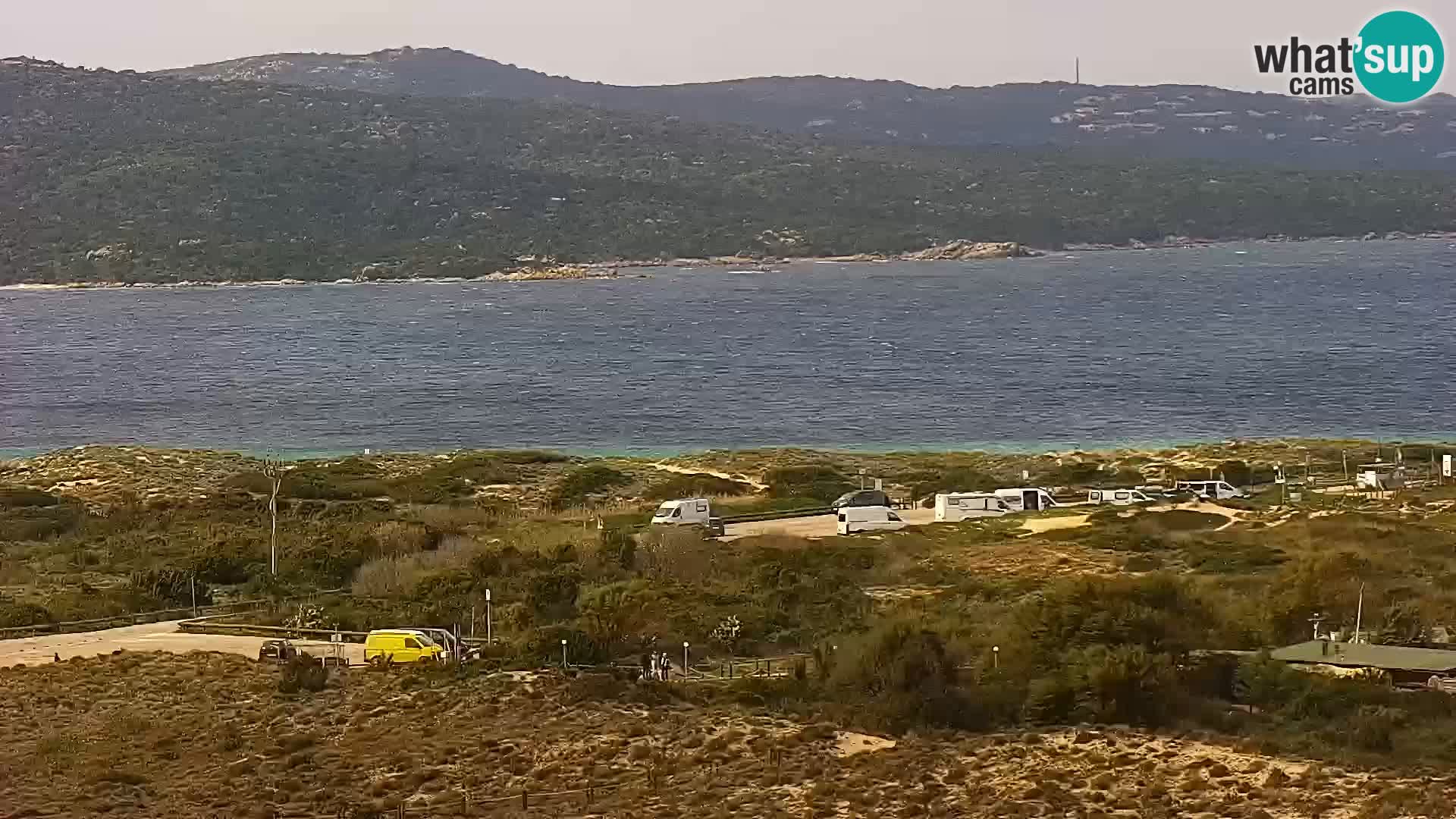 Webcam Porto Pollo spiaggia Sardegna livecam